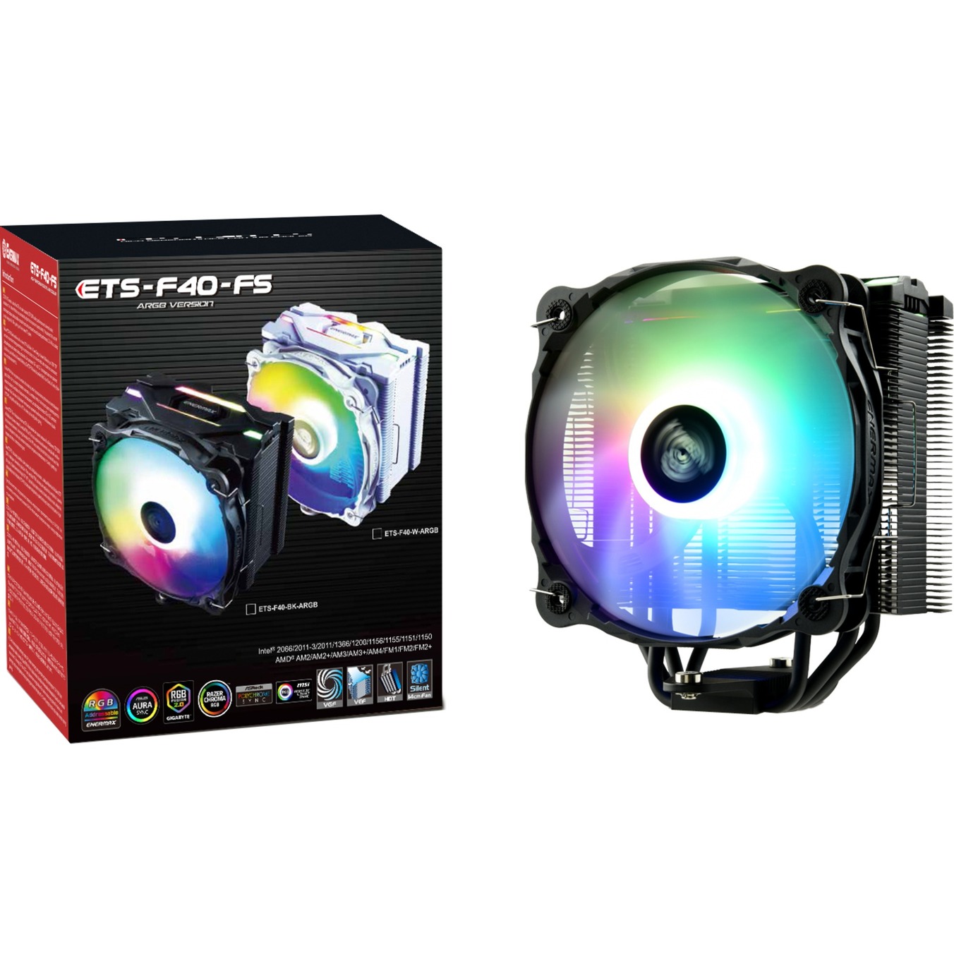 Enermax ETS-F40-FS-BK-ARGB, CPU-Kühler | 04713157725356