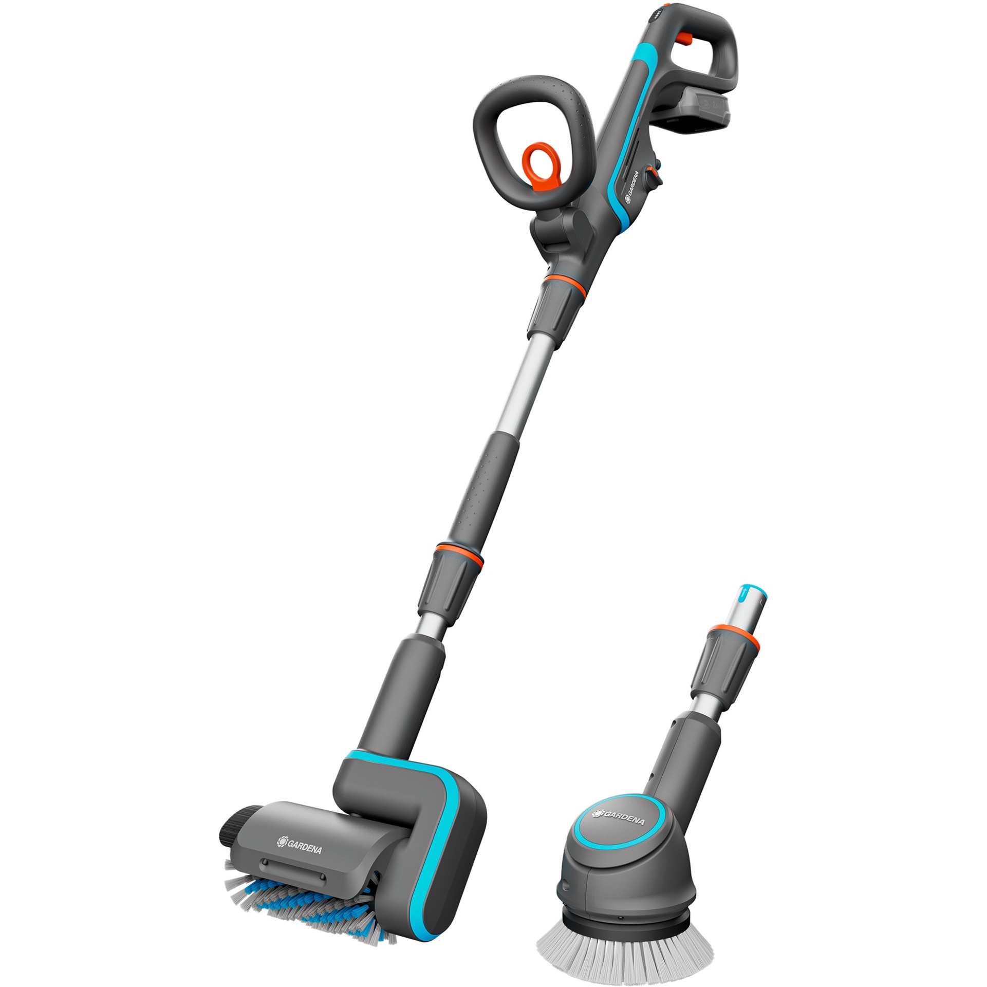 Gardena Akku-Multi-Reiniger AquaBrush Universal 18V P4A, Hartbodenreiniger | 04066407502758 Gardena Akku-Multi-Reiniger AquaBrush Universal 18V P4A, Hartbodenreiniger | 04066407502758