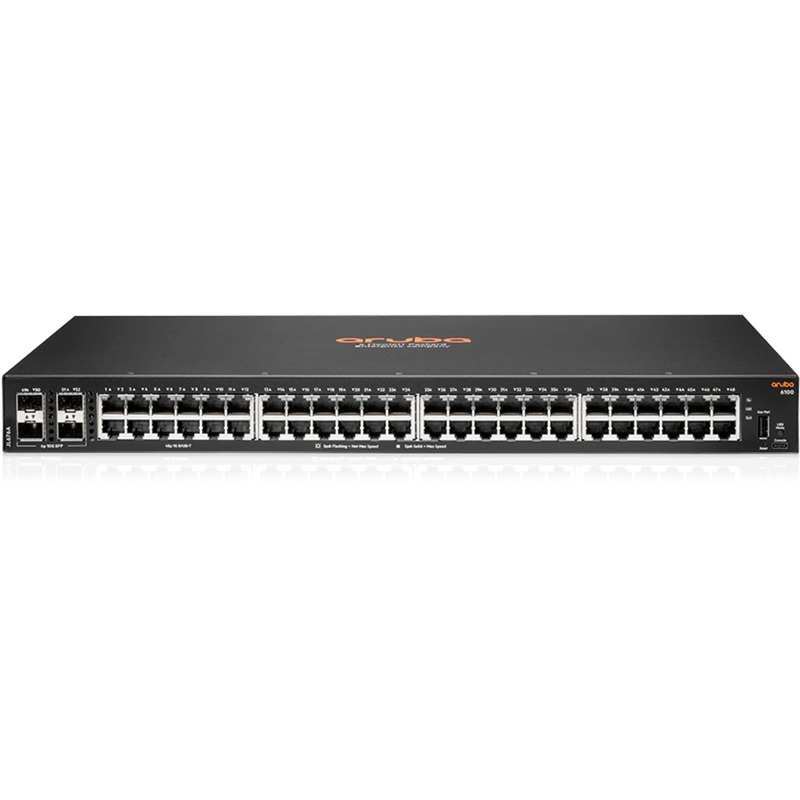 Aruba Networking CX 6100 48G 4SFP+ Switch