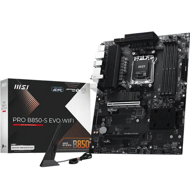 PRO B850-S EVO WIFI, Mainboard