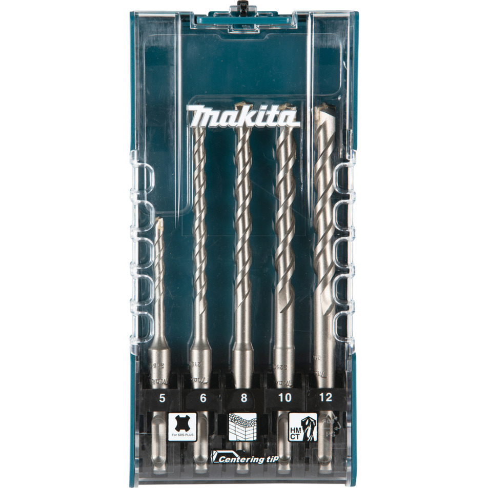 Hammerbohrer-Set SDS-plus, 5-teilig, Bohrer-Satz