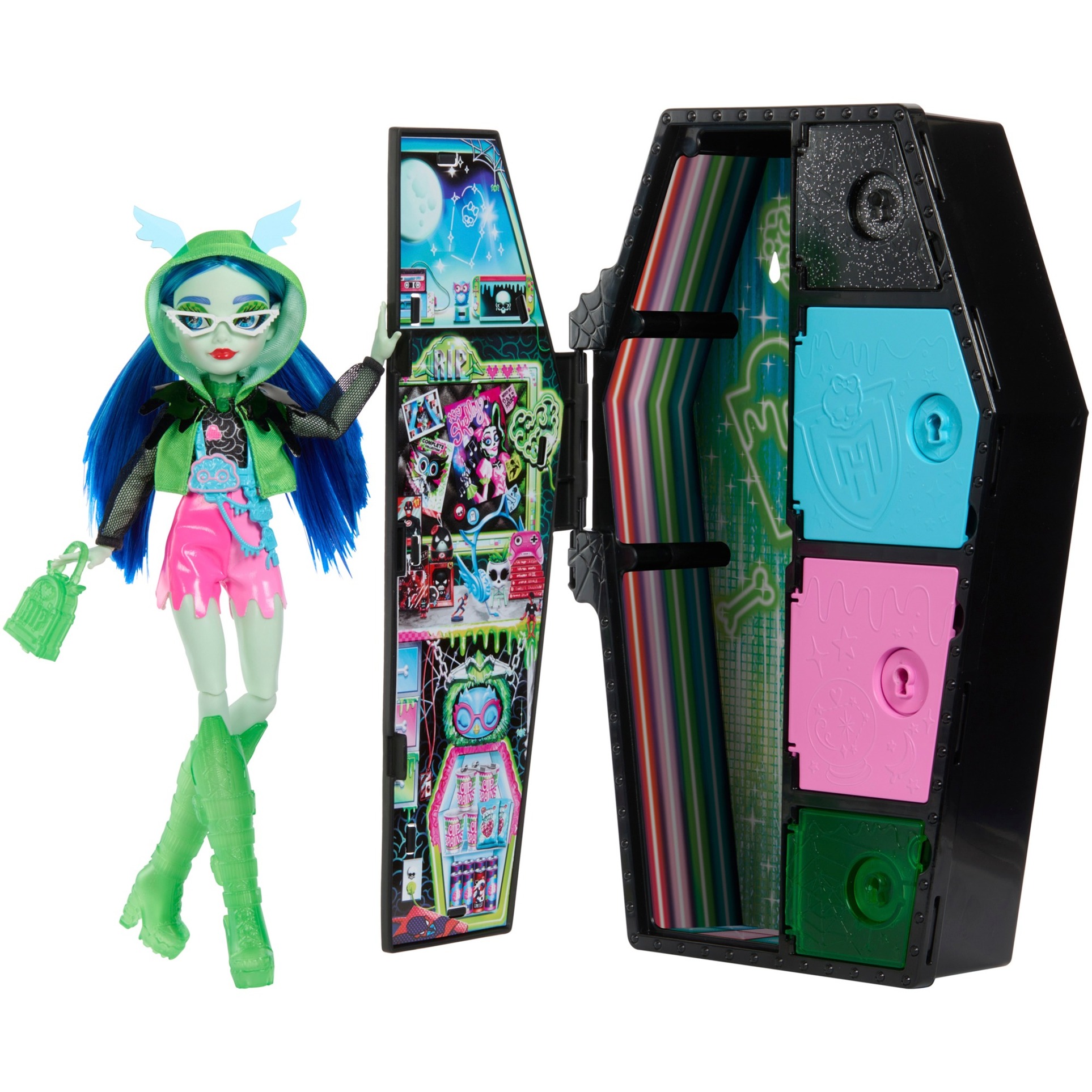 Mattel Monster High Skulltimates Secrets Serie 3 – Ghoulia, Puppe | 00194735139347 Mattel Monster High Skulltimates Secrets Serie 3 – Ghoulia, Puppe | 00194735139347