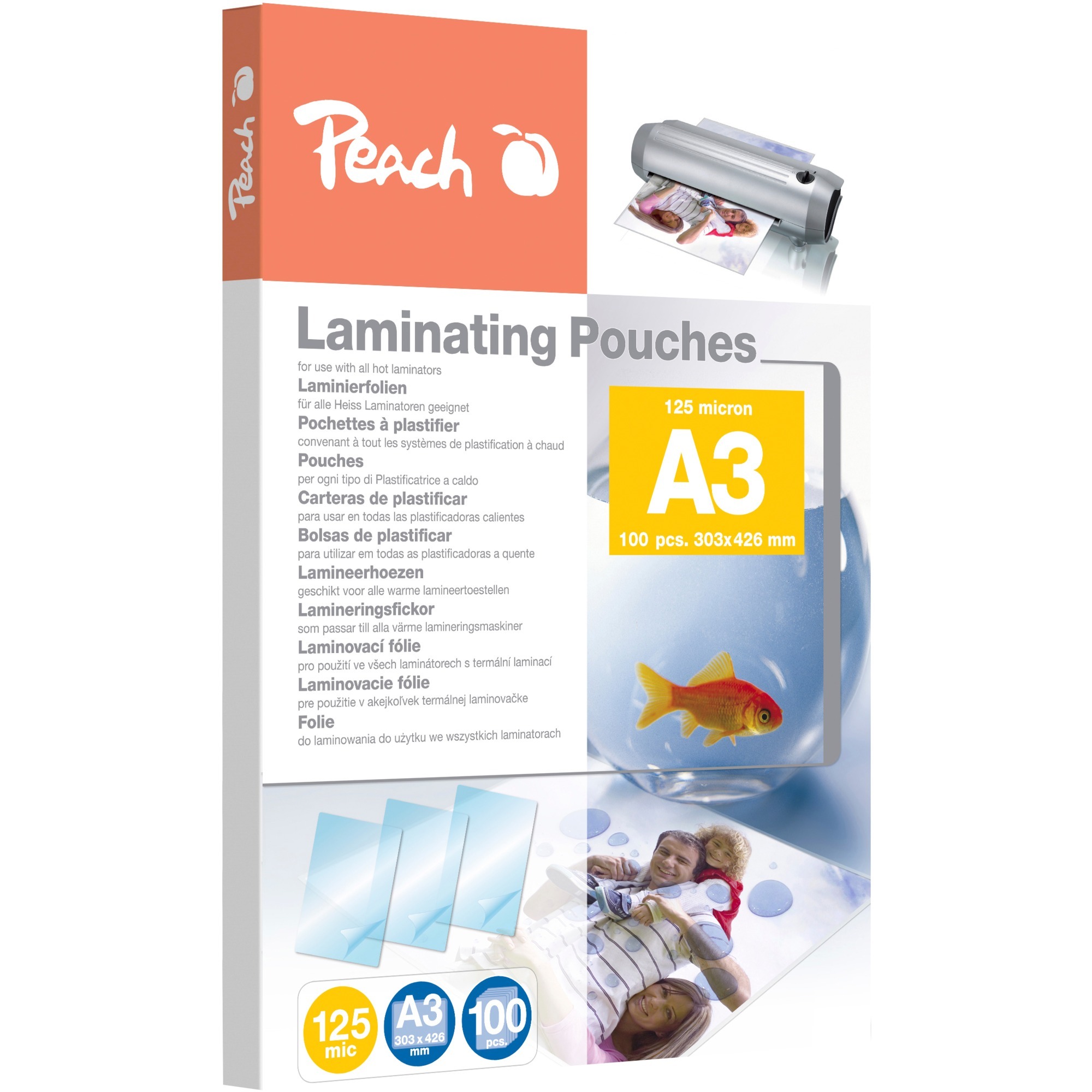 Laminierfolie A3 125mic PP525-01, Folien