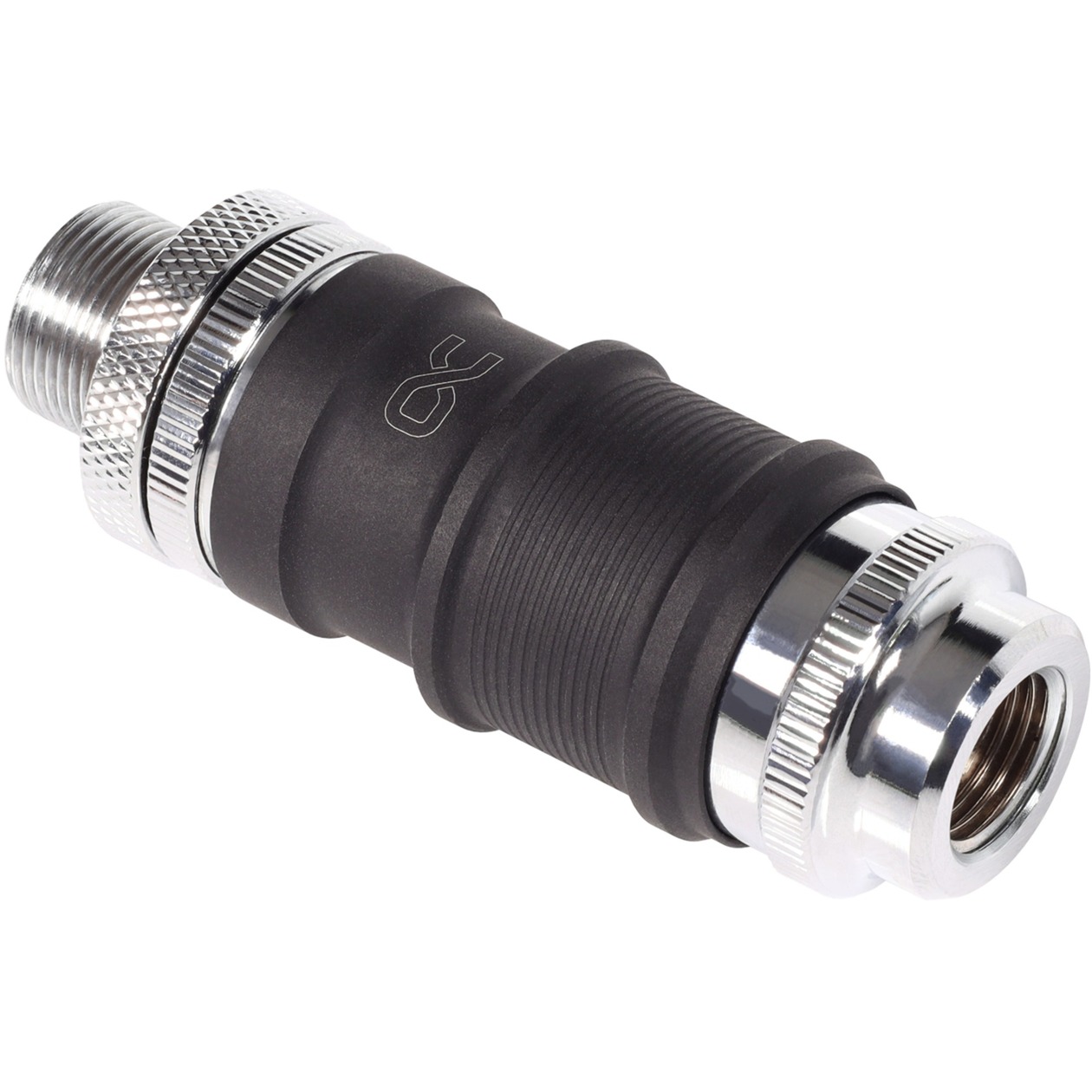 Alphacool ES Schnellverschluss BLH1A PushIn Set IG-IG mit Schottverschraubung, Verbindung | 04250197138727 Alphacool ES Schnellverschluss BLH1A PushIn Set IG-IG mit Schottverschraubung, Verbindung | 04250197138727