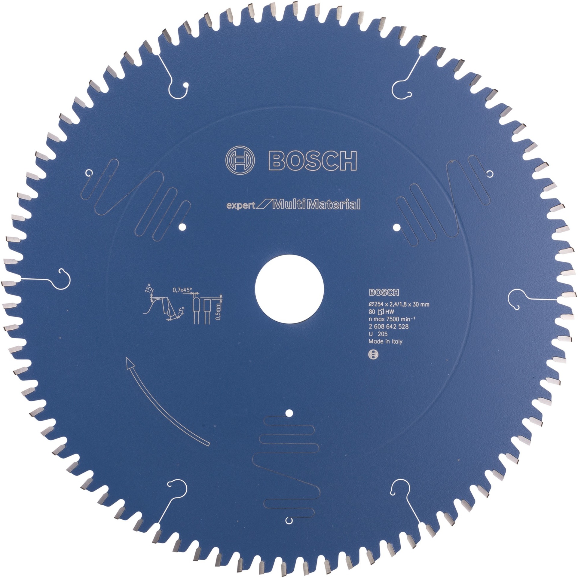 EXPERT Multi Material Kreissägeblatt, Ø 254mm, 80Z