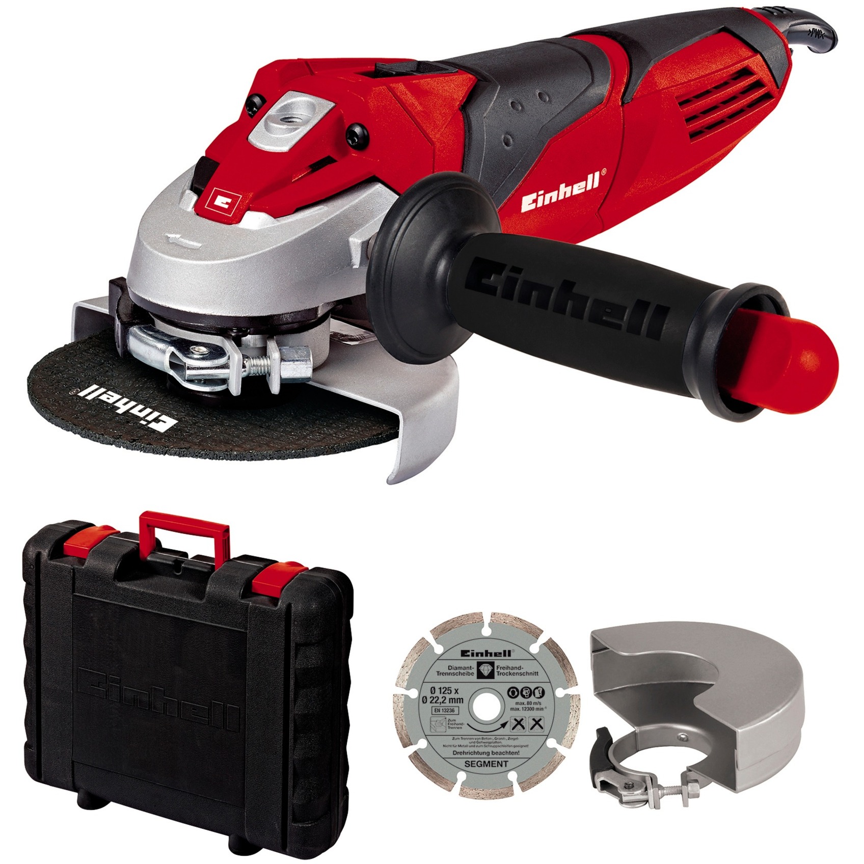 Einhell Winkelschleifer TE-AG 125/750 Kit | 04006825589832 Einhell Winkelschleifer TE-AG 125/750 Kit | 04006825589832
