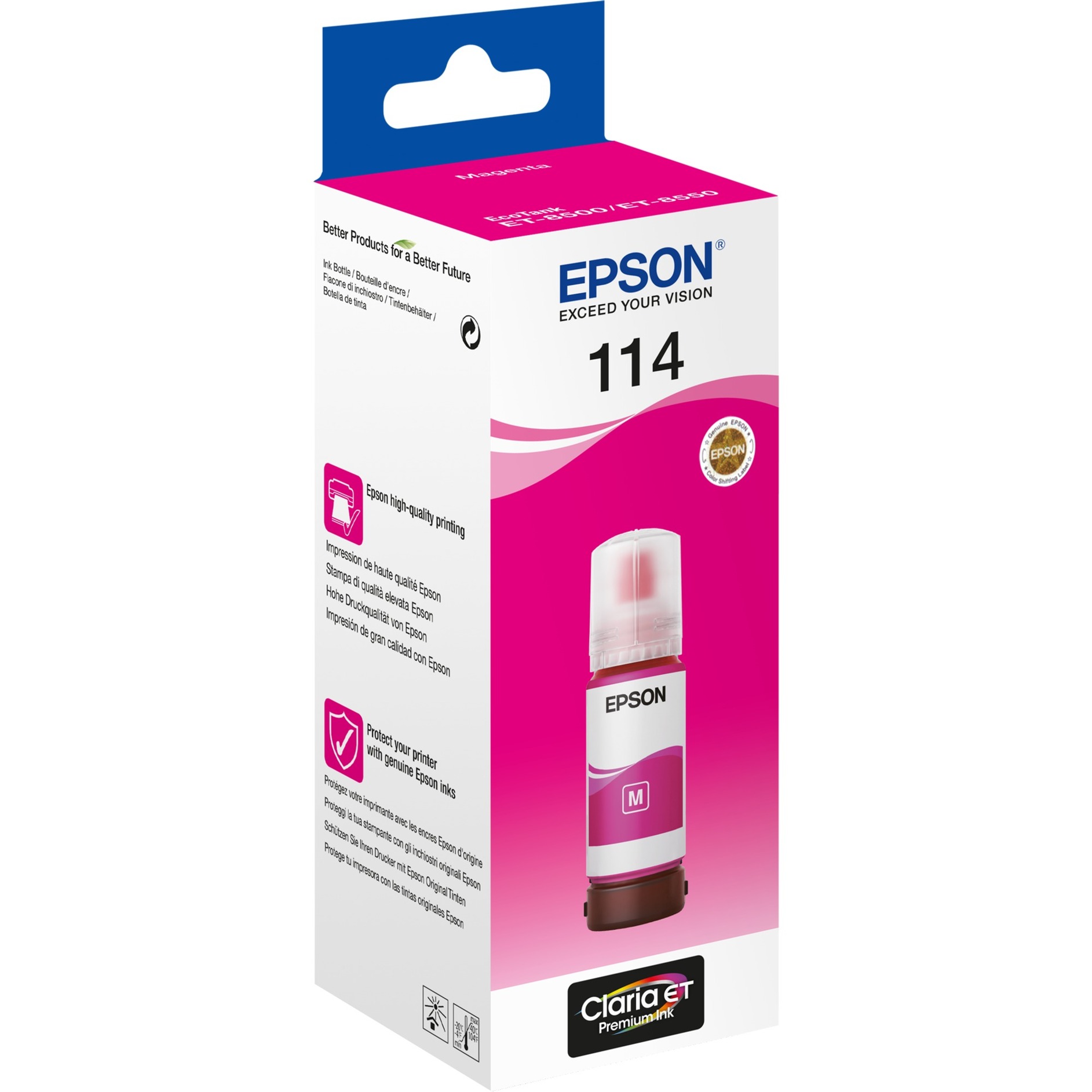 Epson Druckerpatrone 114 / T07B3 (C13T07B340) magenta 8715946687315 Epson