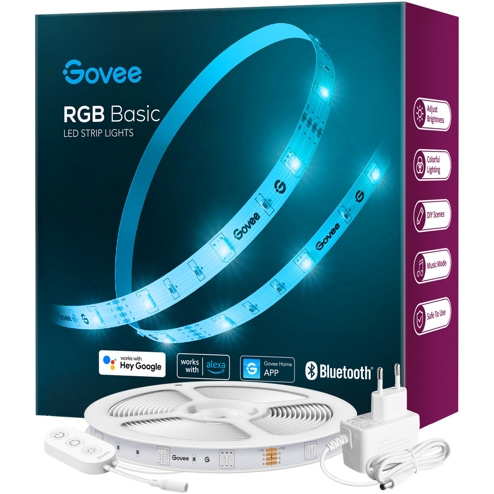 RGB LED Strip Light 5 Meter, LED-Streifen