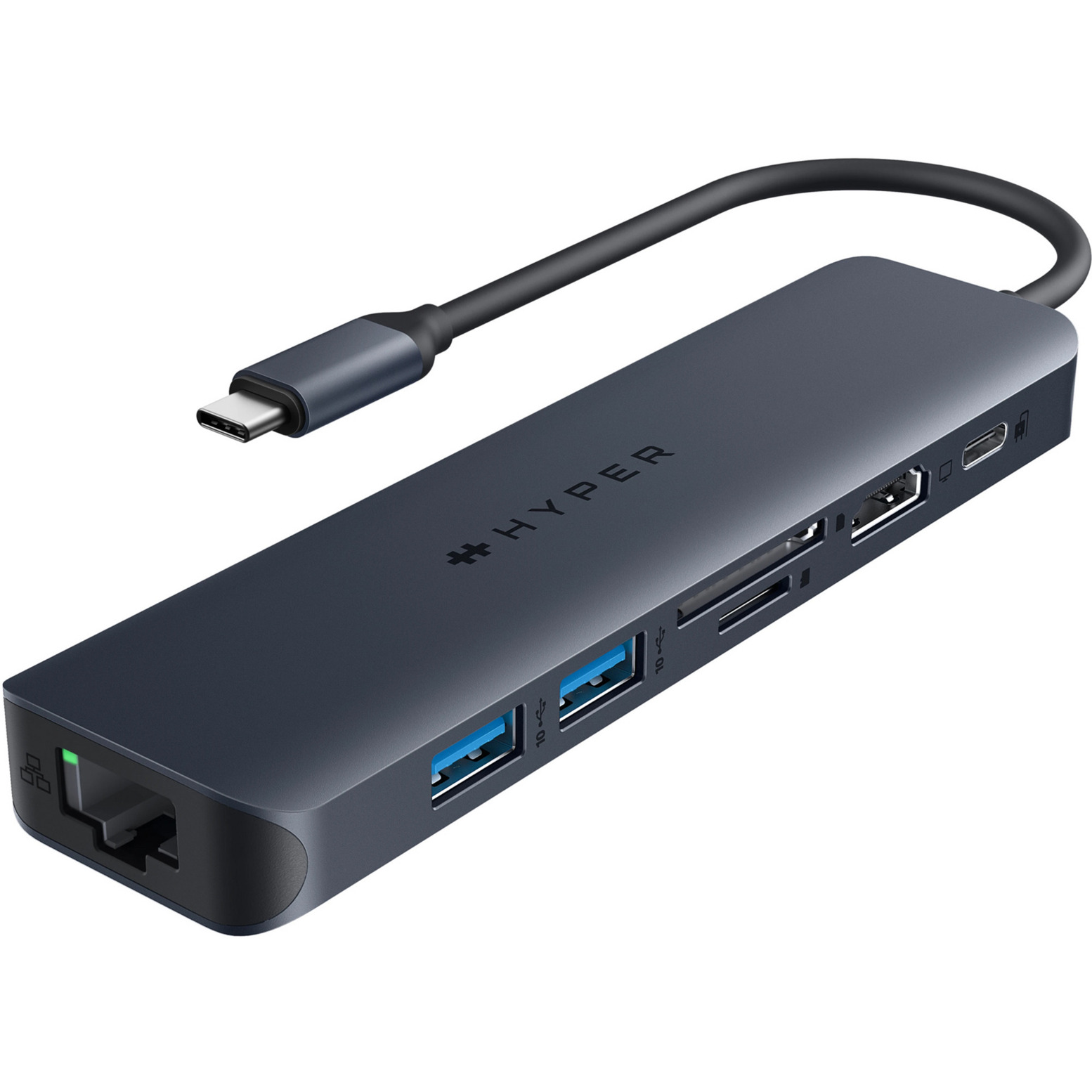 HyperDrive Next 7 Port USB-C Hub, Dockingstation
