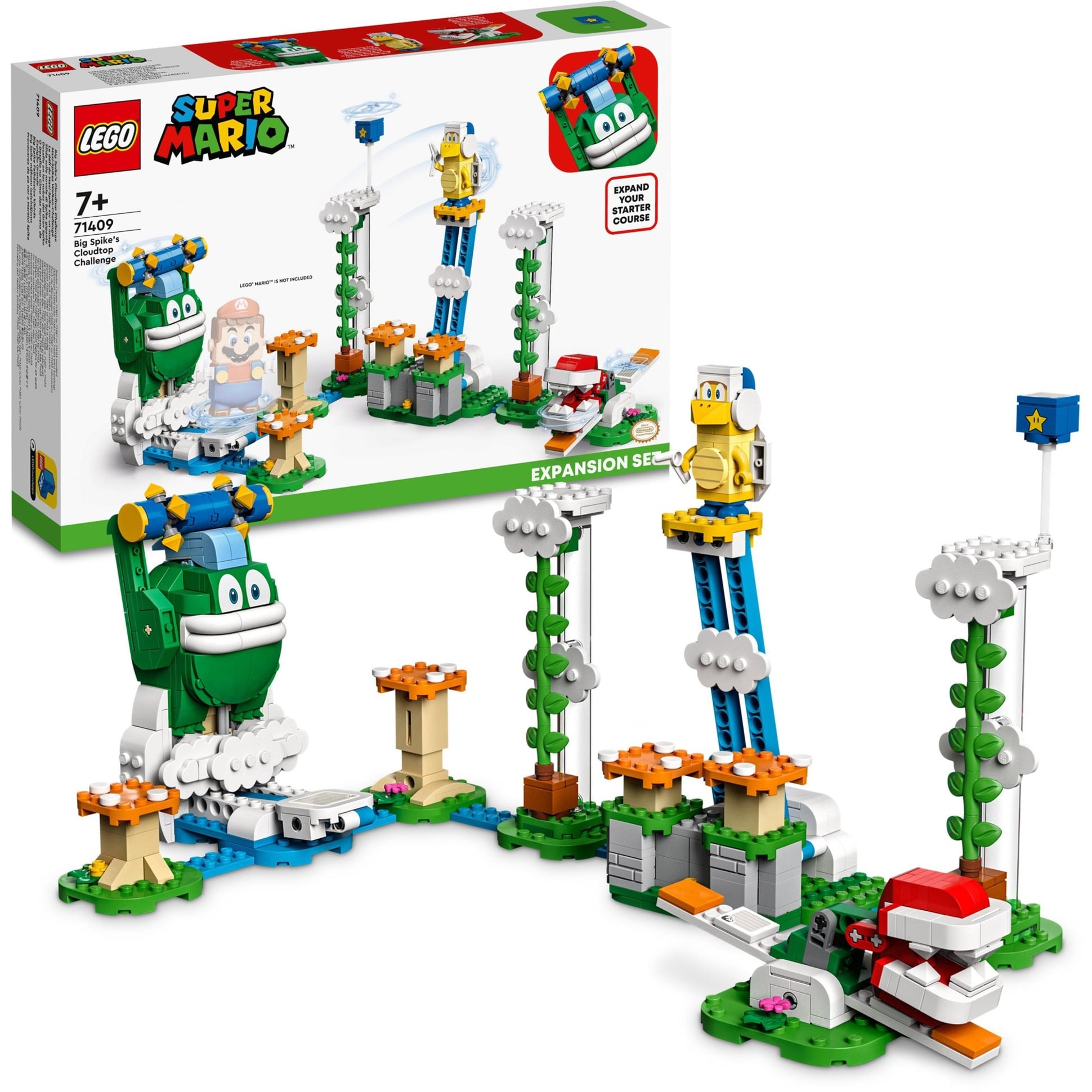 71409 Super Mario Maxi-Spikes Wolken-Challenge – Erweiterungsset, Konstruktionsspielzeug