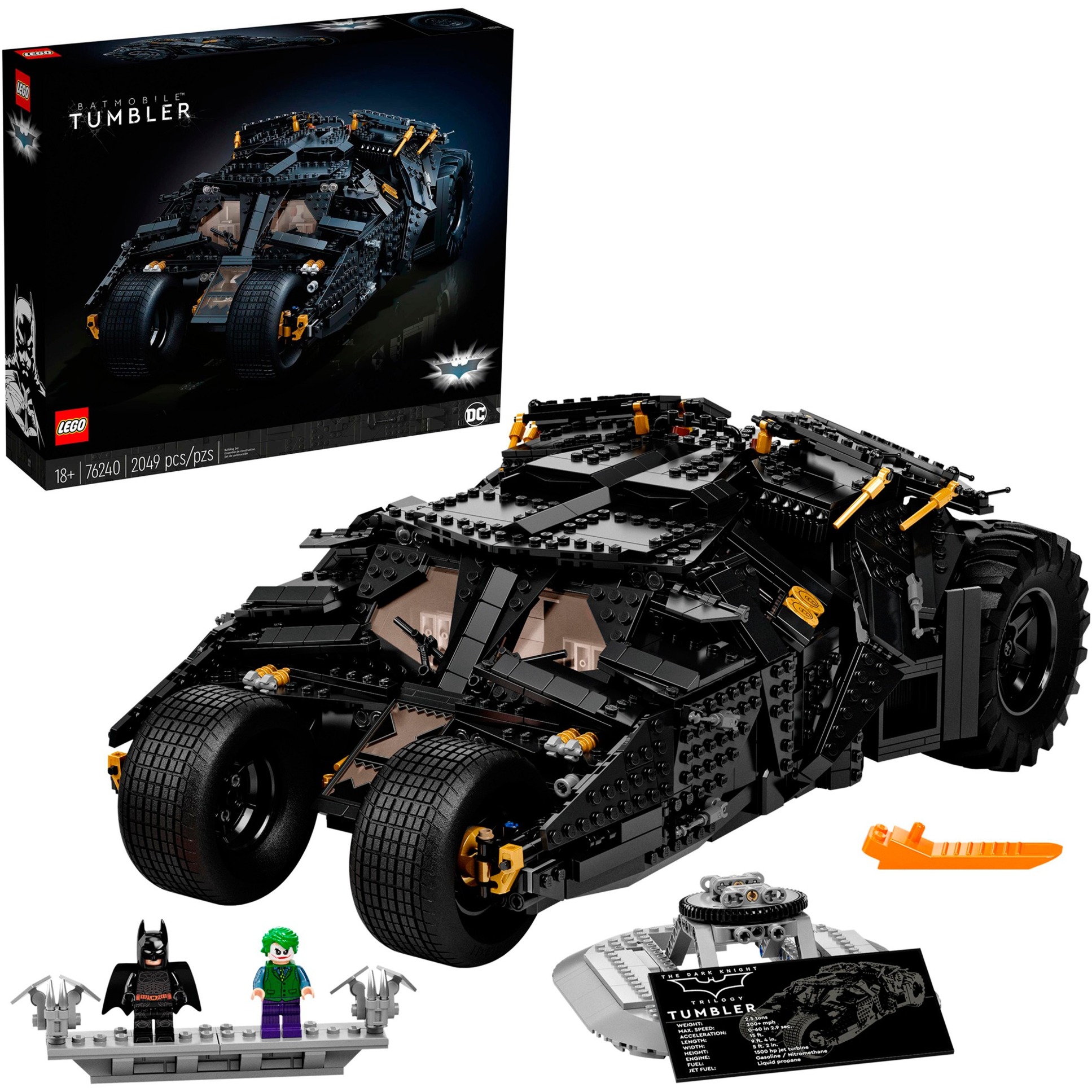 Spielzeug: Lego 76240 DC Super Heroes Batmobile Tumbler