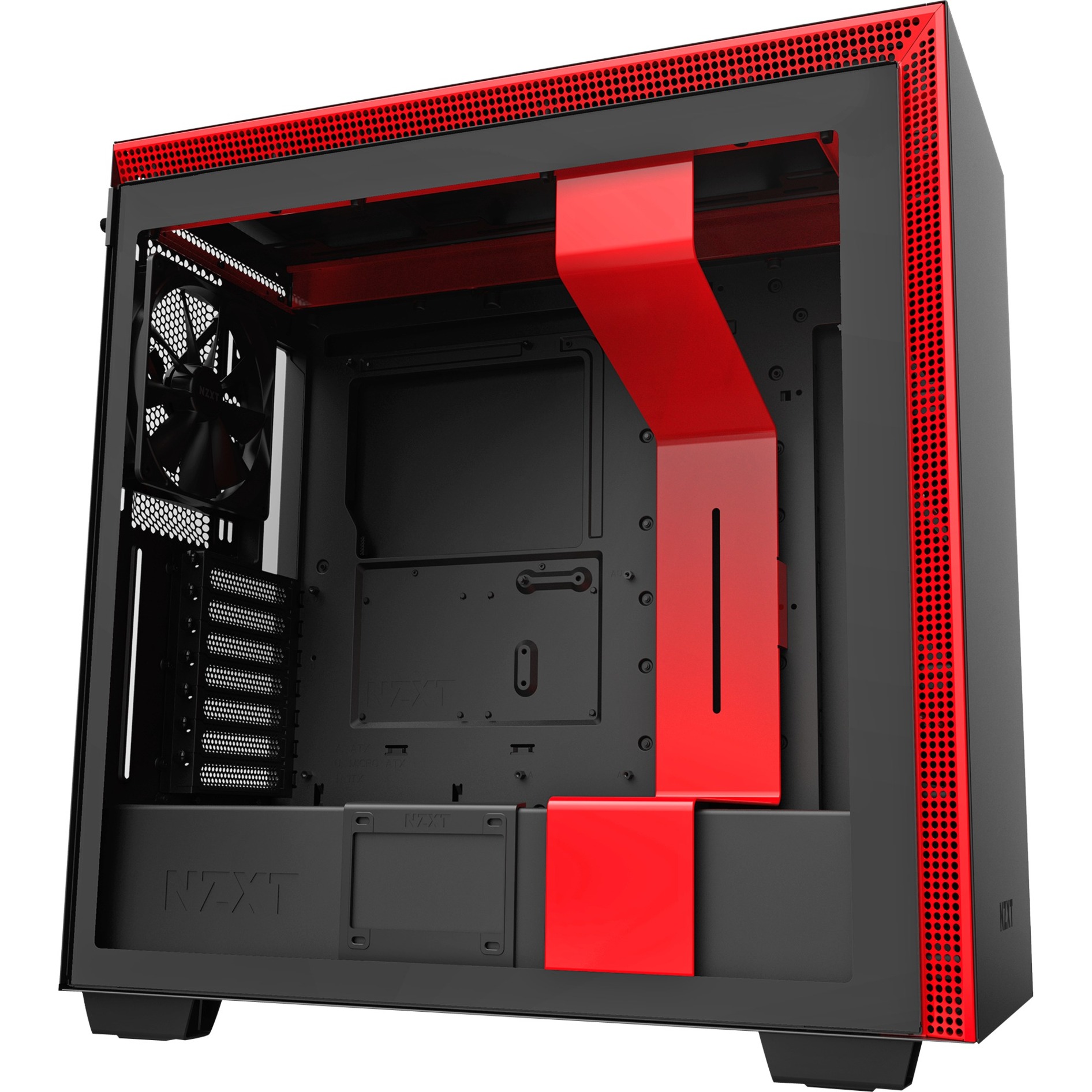 Nzxt H710 Window Red, Tower-Gehäuse | 05060301694990
