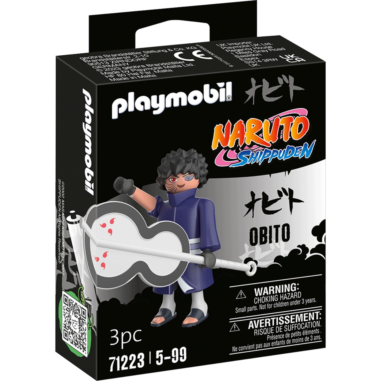 PLAYMOBIL 71223 Naruto Shippuden – Obito, Konstruktionsspielzeug | 04008789712233