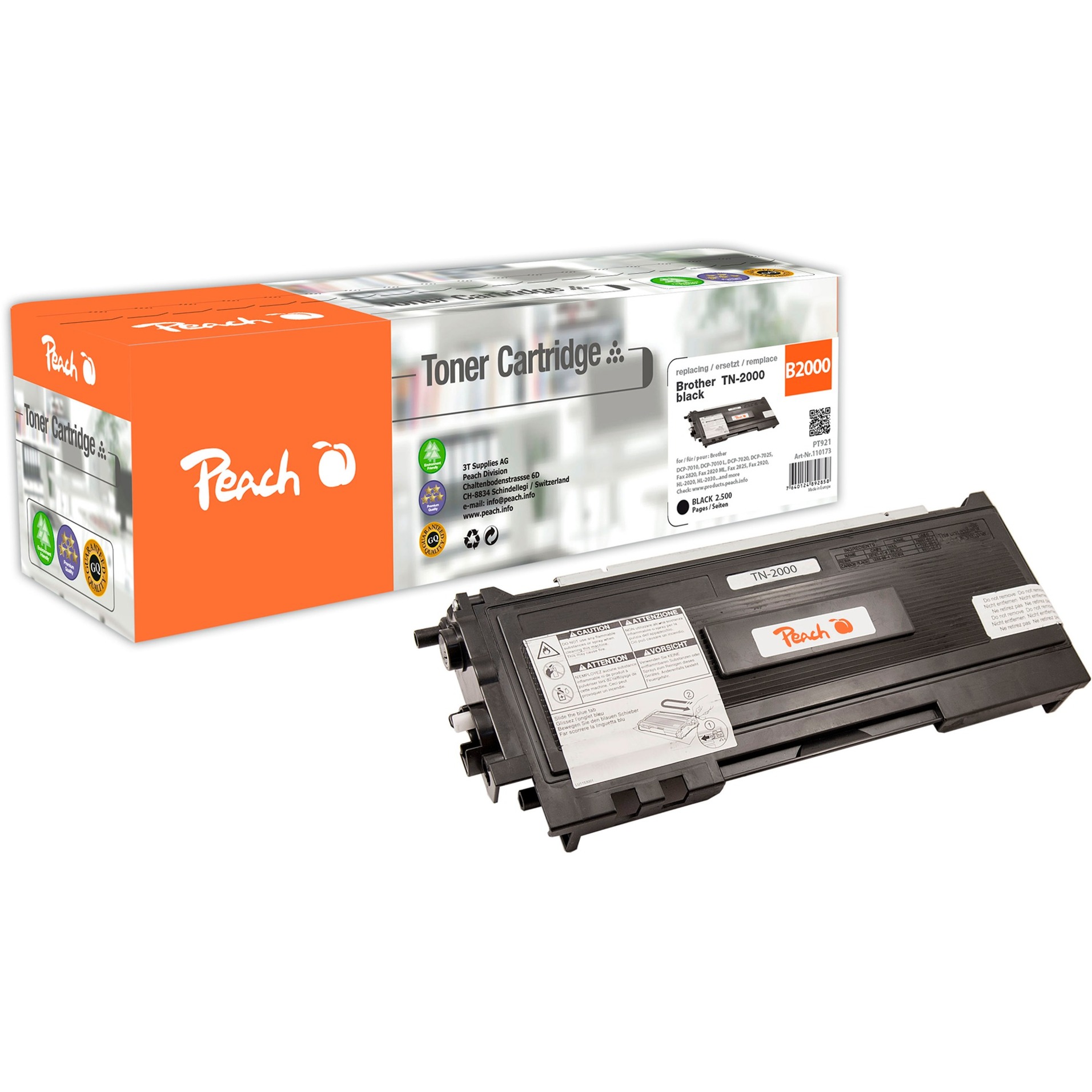 Toner schwarz 110173
