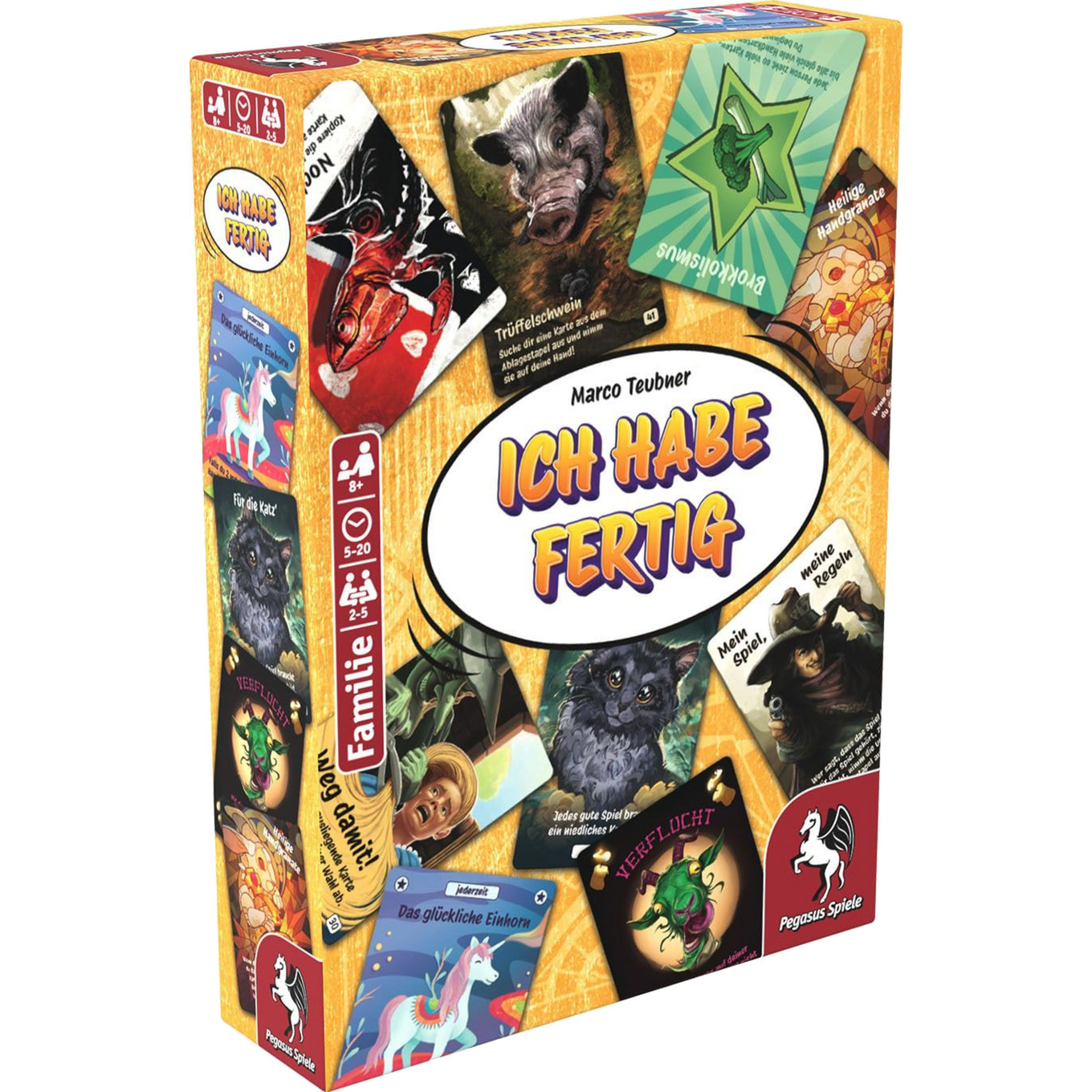 ICH HABE FERTIG, Kartenspiel