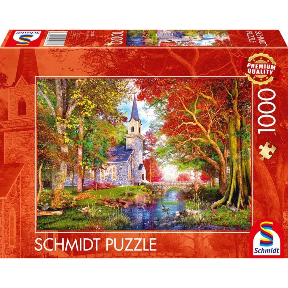 Kapelle im Herbstzauber, Puzzle
