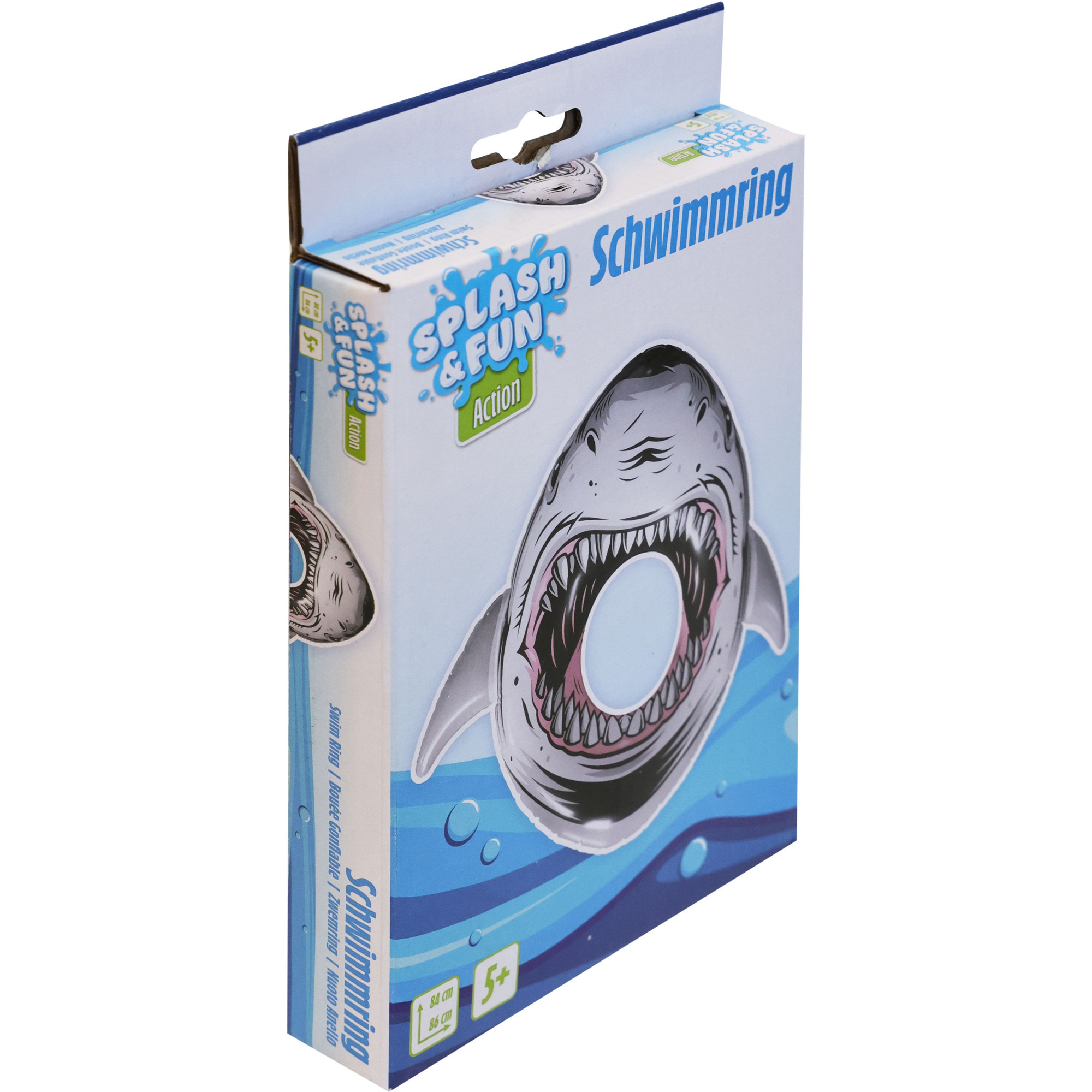Schwimmring Hai 84 x 86 Zentimeter
