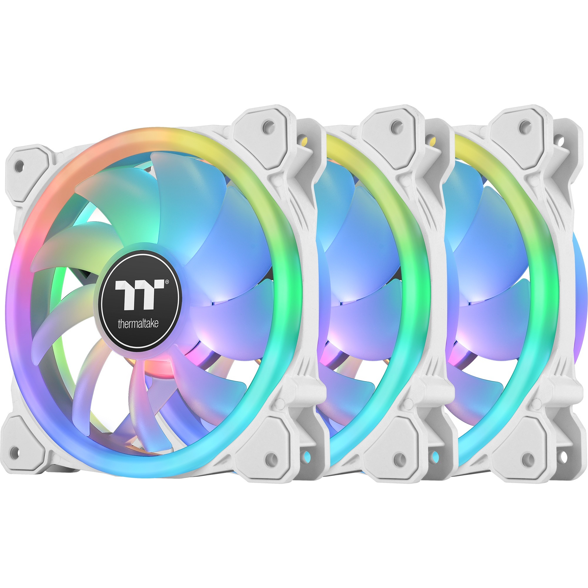 SWAFAN 14 RGB Radiator Fan TT Premium Edition White (3-Fan Pack), Gehäuselüfter