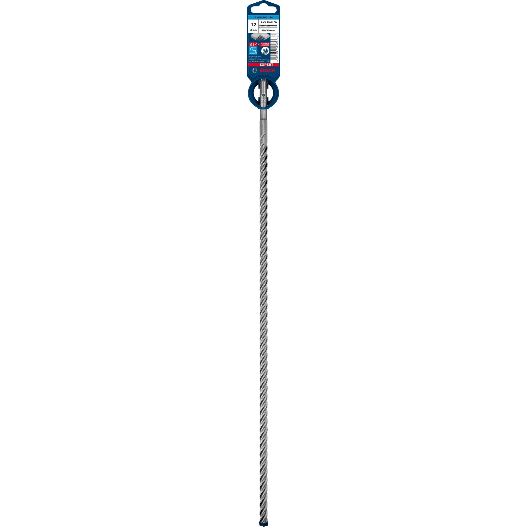EXPERT Hammerbohrer SDS-plus-7X, Ø 12mm