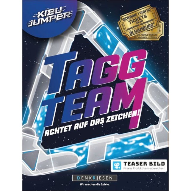 KIBU JUMPER Tagg Team - Achtet auf das Zeichen, Gesellschaftsspiel