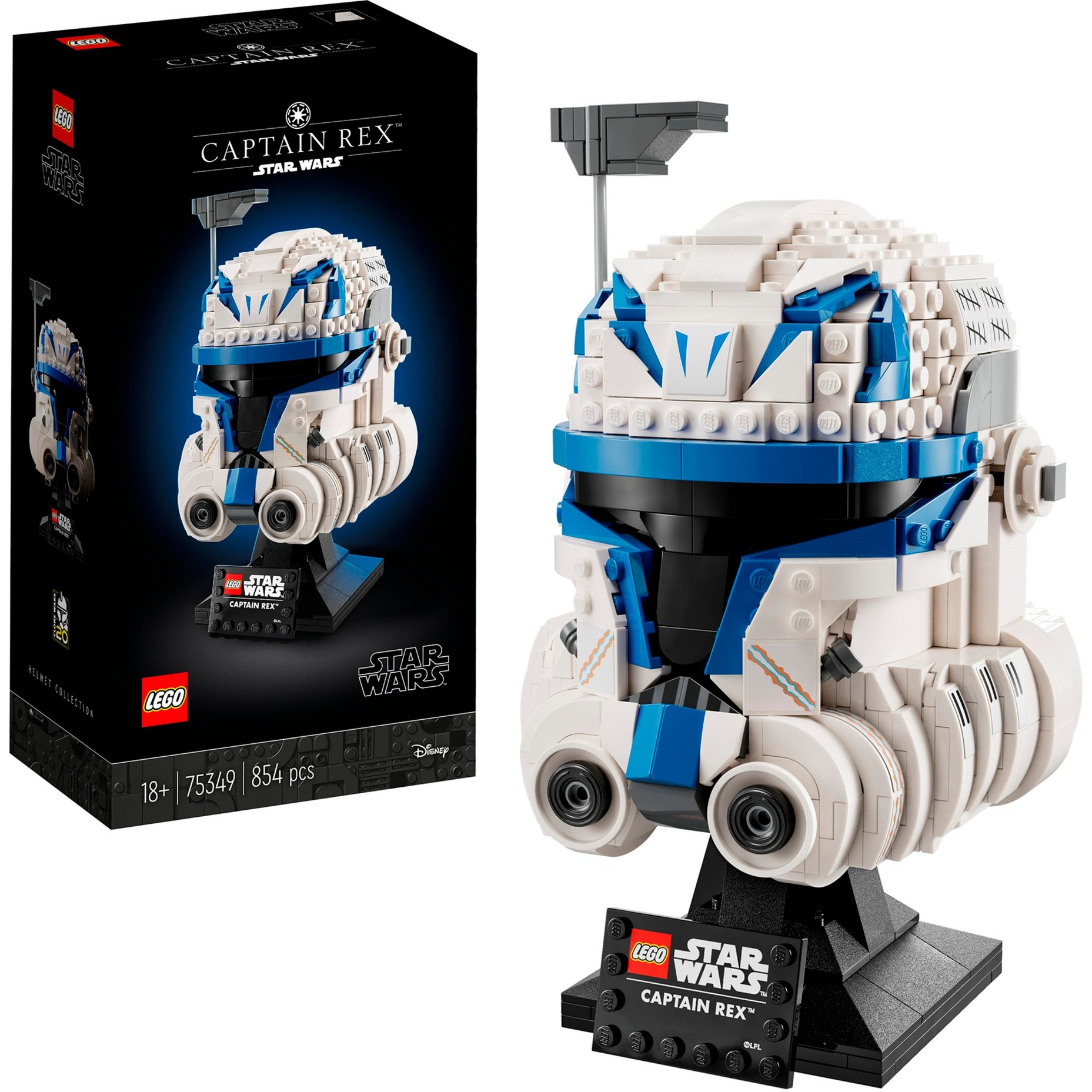 75349 Star Wars Captain Rex Helm, Konstruktionsspielzeug