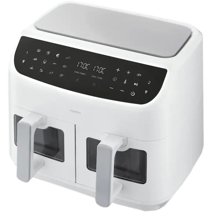 Doppel Heißluftfritteuse Life P20 MD11760 XXL