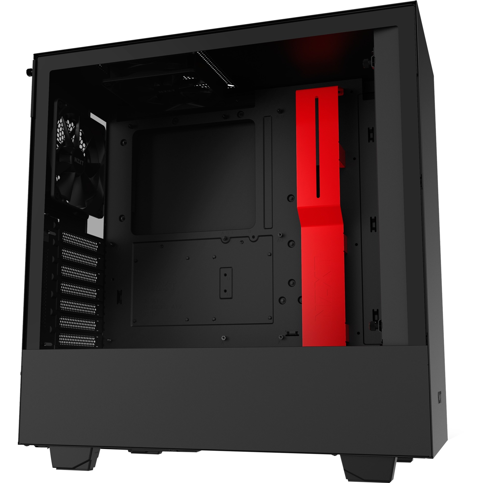 Nzxt H510 Window Red, Tower-Gehäuse | 05060301695072 Nzxt H510 Window Red, Tower-Gehäuse | 05060301695072