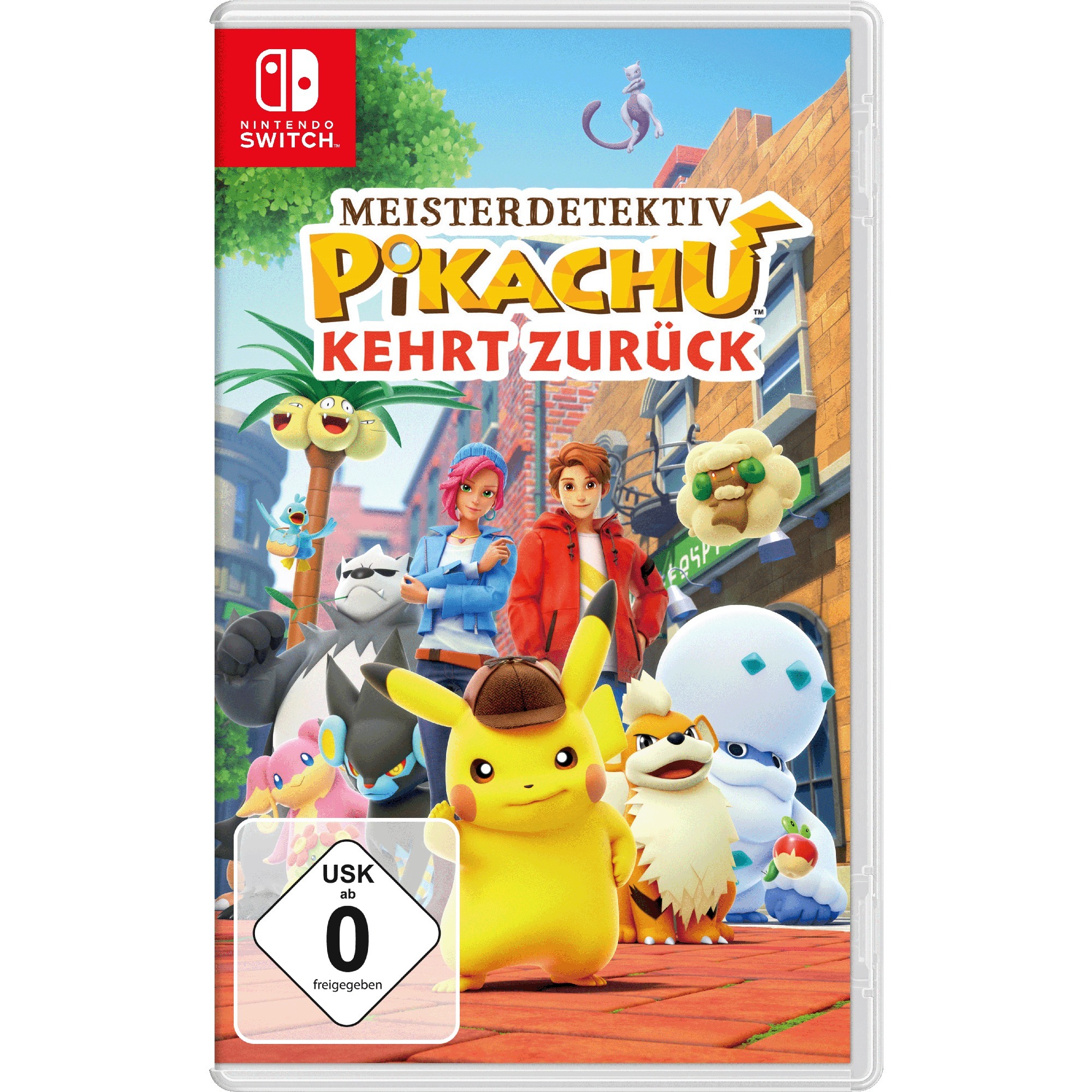 Nintendo Meisterdetektiv Pikachu kehrt zurück, Switch-Spiel | 00045496479619 Nintendo Meisterdetektiv Pikachu kehrt zurück, Switch-Spiel | 00045496479619