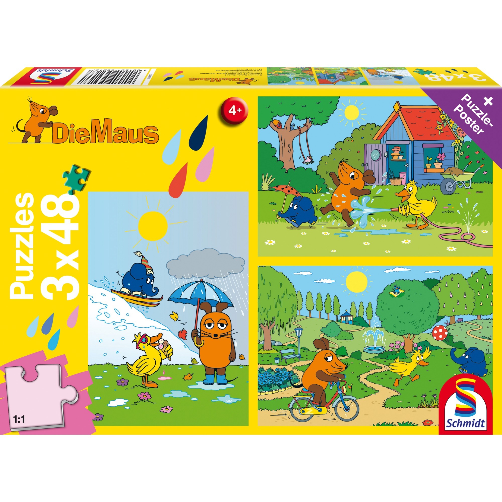 Die Maus: Viel Spaß mit der Maus, Puzzle
