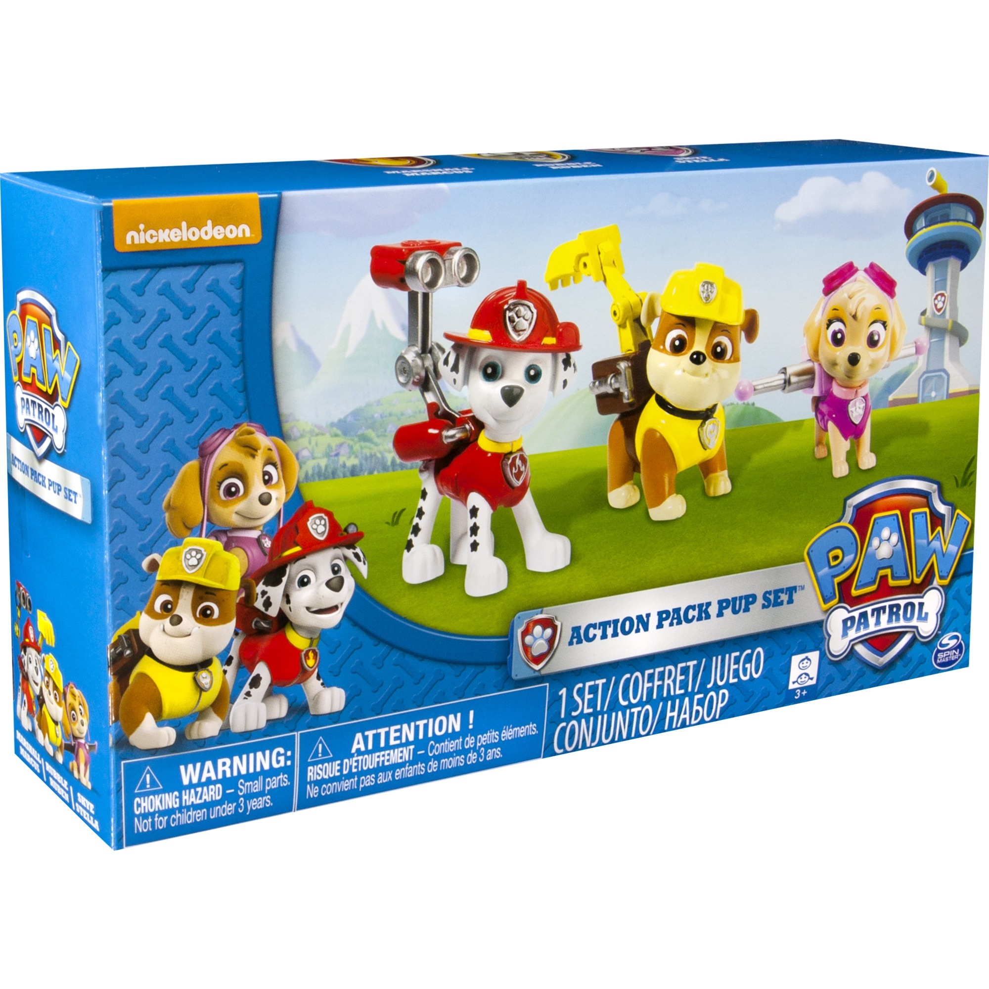 Spin Master Paw Patrol Action Pup 3Pk 1, Spielfigur | 00778988093948 Spin Master Paw Patrol Action Pup 3Pk 1, Spielfigur | 00778988093948