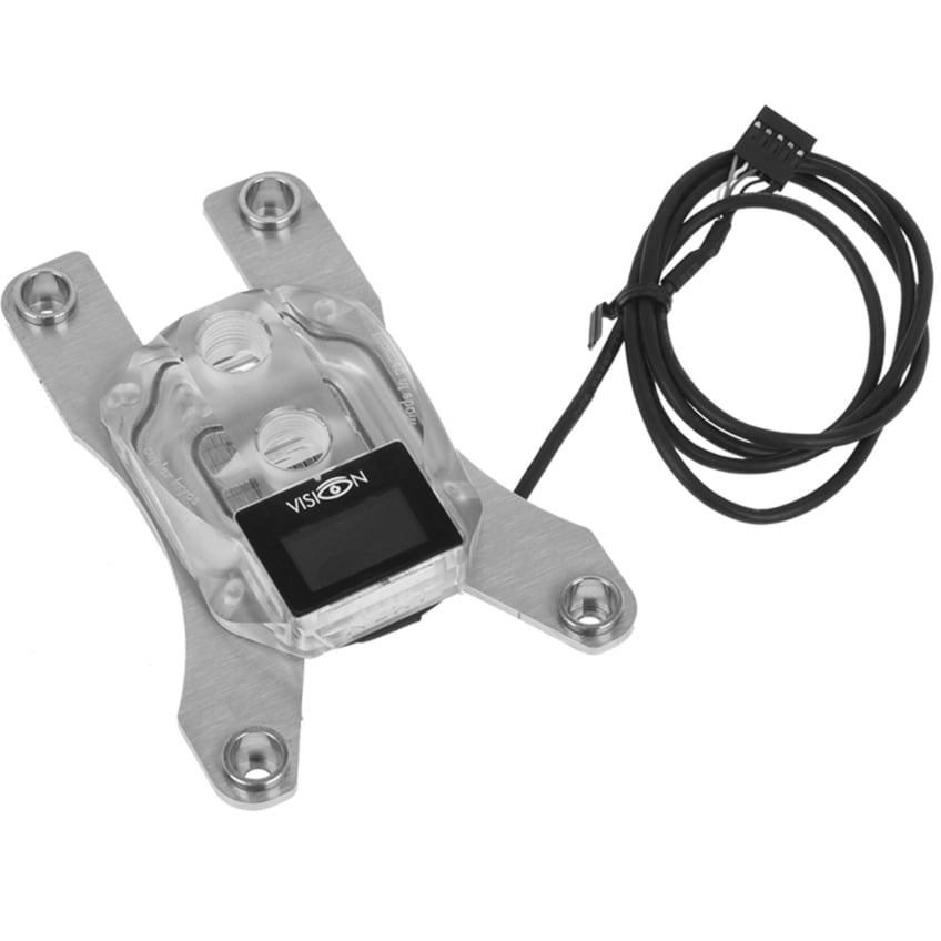 Aquacomputer cuplex kryos NEXT mit VISION TR4/sTRX4, Acryl/Nickel, CPU-Kühler | 04260473311676 Aquacomputer cuplex kryos NEXT mit VISION TR4/sTRX4, Acryl/Nickel, CPU-Kühler | 04260473311676