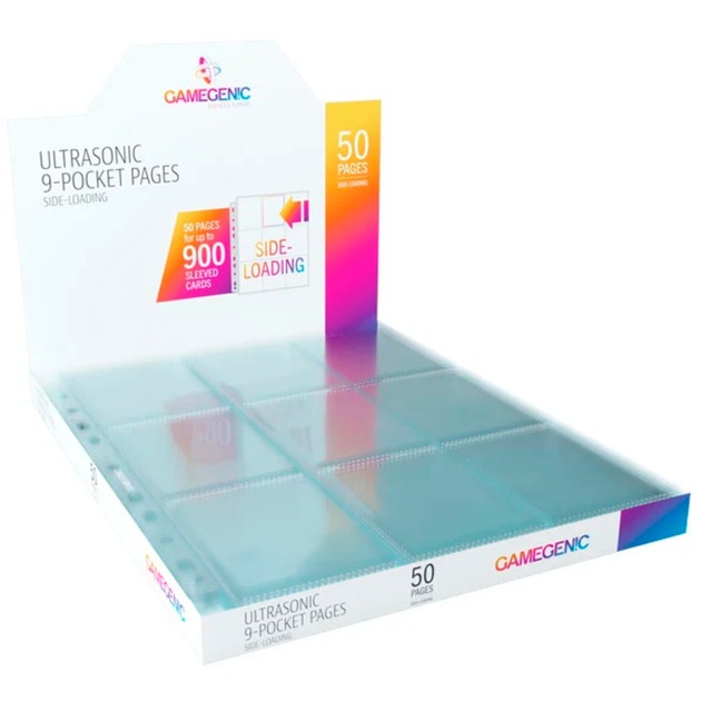 Asmodee Ultrasonic 9-Pocket Pages Side-Loading , Einlage | 04251715403495 Asmodee Ultrasonic 9-Pocket Pages Side-Loading , Einlage | 04251715403495