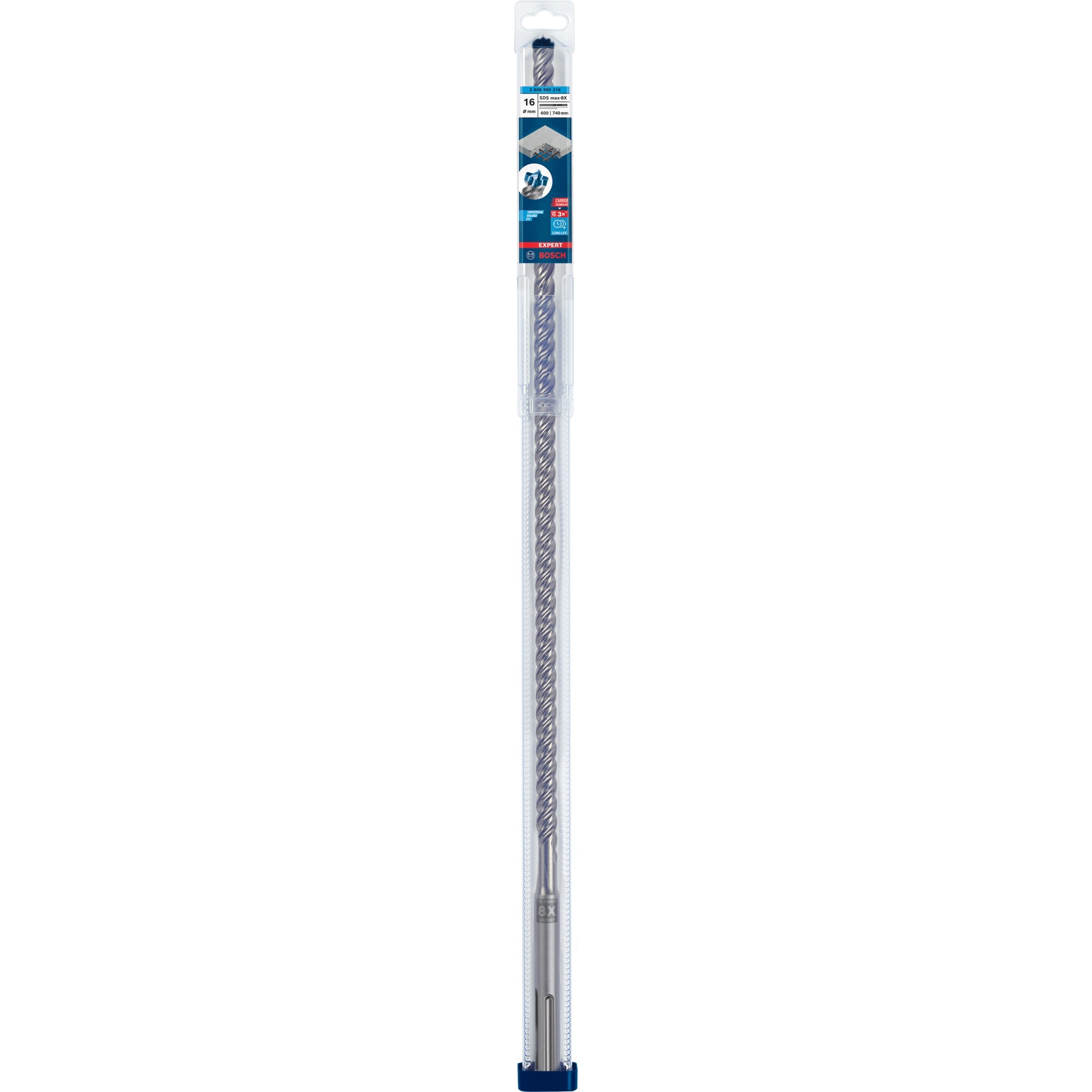 EXPERT Hammerbohrer SDS-max-8X, Ø 16mm