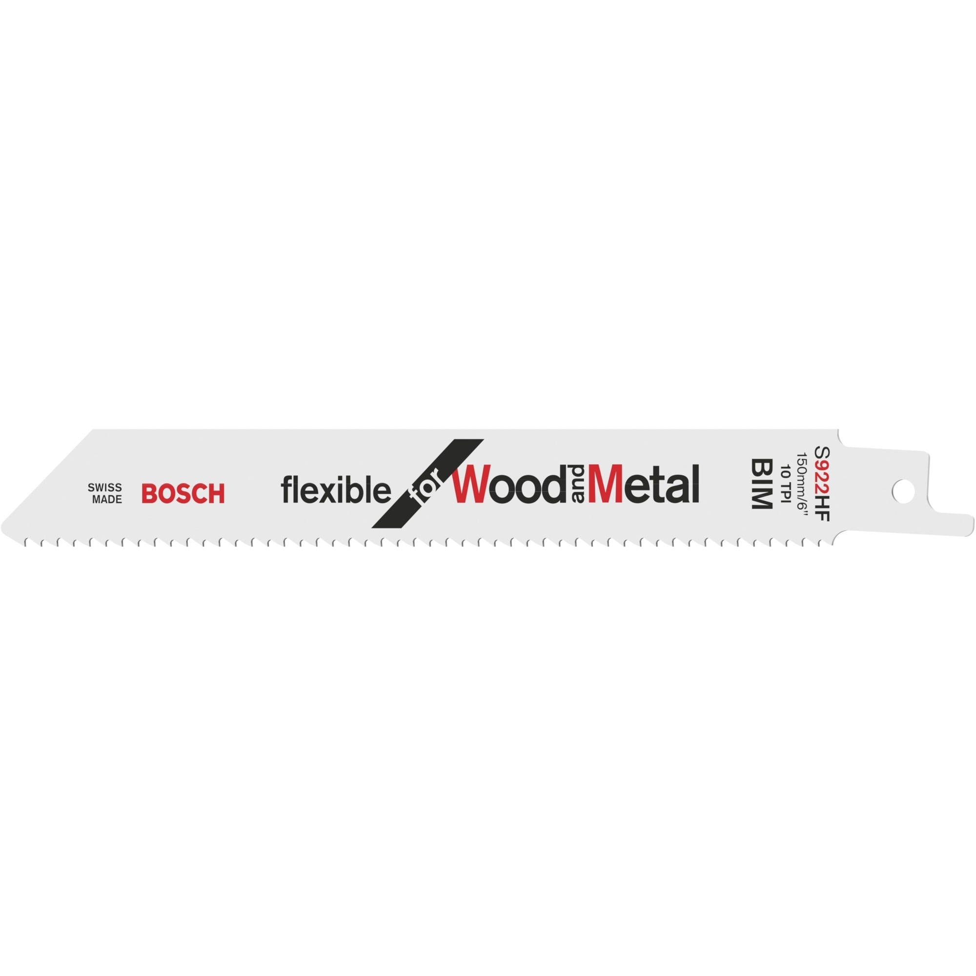 Säbelsägeblatt S 922 HF Flexible for Wood and Metal, 100 Stück