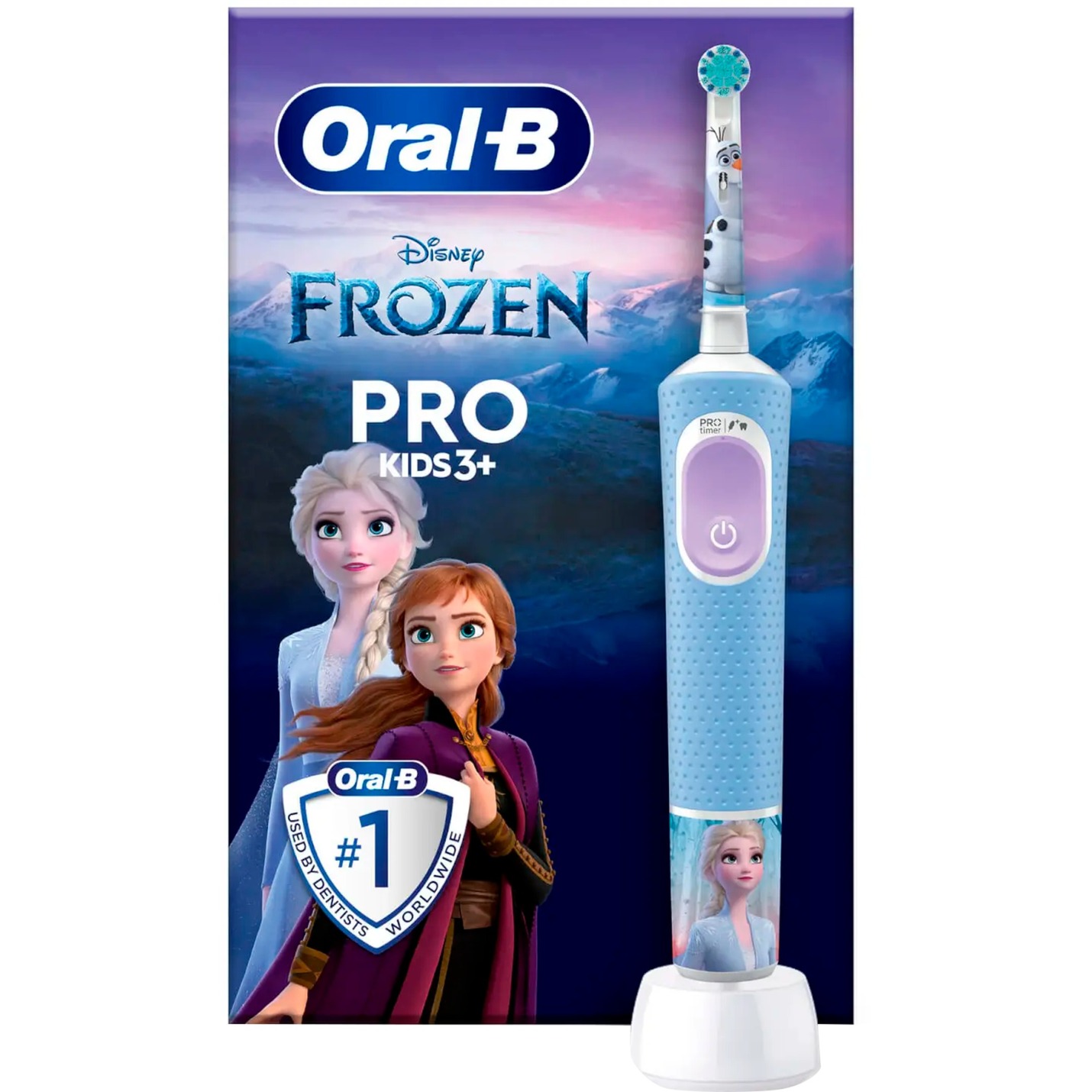 Braun Oral-B Vitality Pro 103 Kids Frozen, Elektrische Zahnbürste | 08006540772409