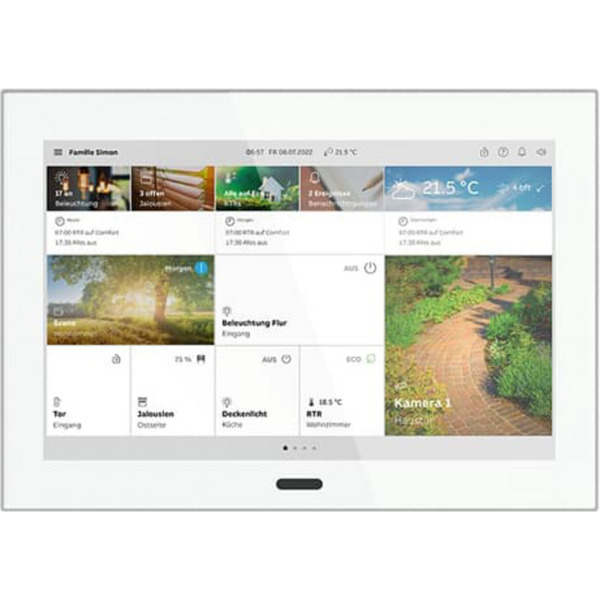 SmartTouch 10 Zoll Touchpanel Unterputz Melde- und Bedientableau ST/U10.1.11-811