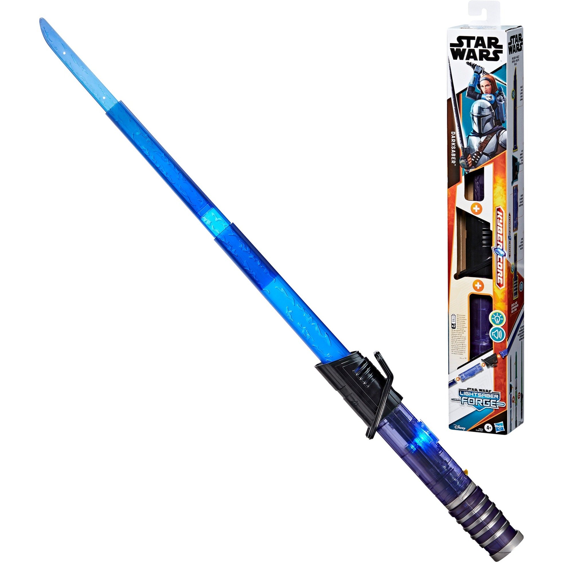 Hasbro Star Wars Lightsaber Forge Kyber Core Darksaber Lichtschwert, Rollenspiel | 05010996202345 Hasbro Star Wars Lightsaber Forge Kyber Core Darksaber Lichtschwert, Rollenspiel | 05010996202345