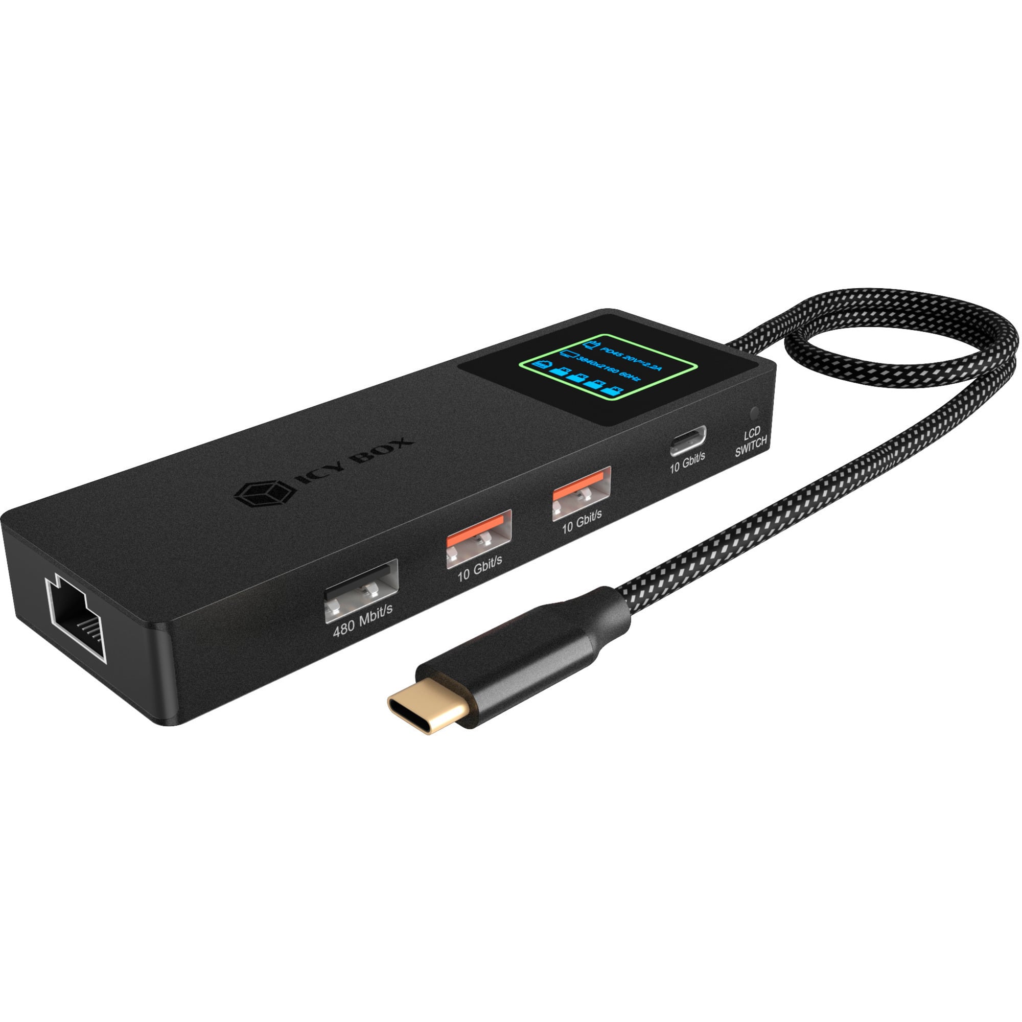 IB-DK4038-LCD, Dockingstation