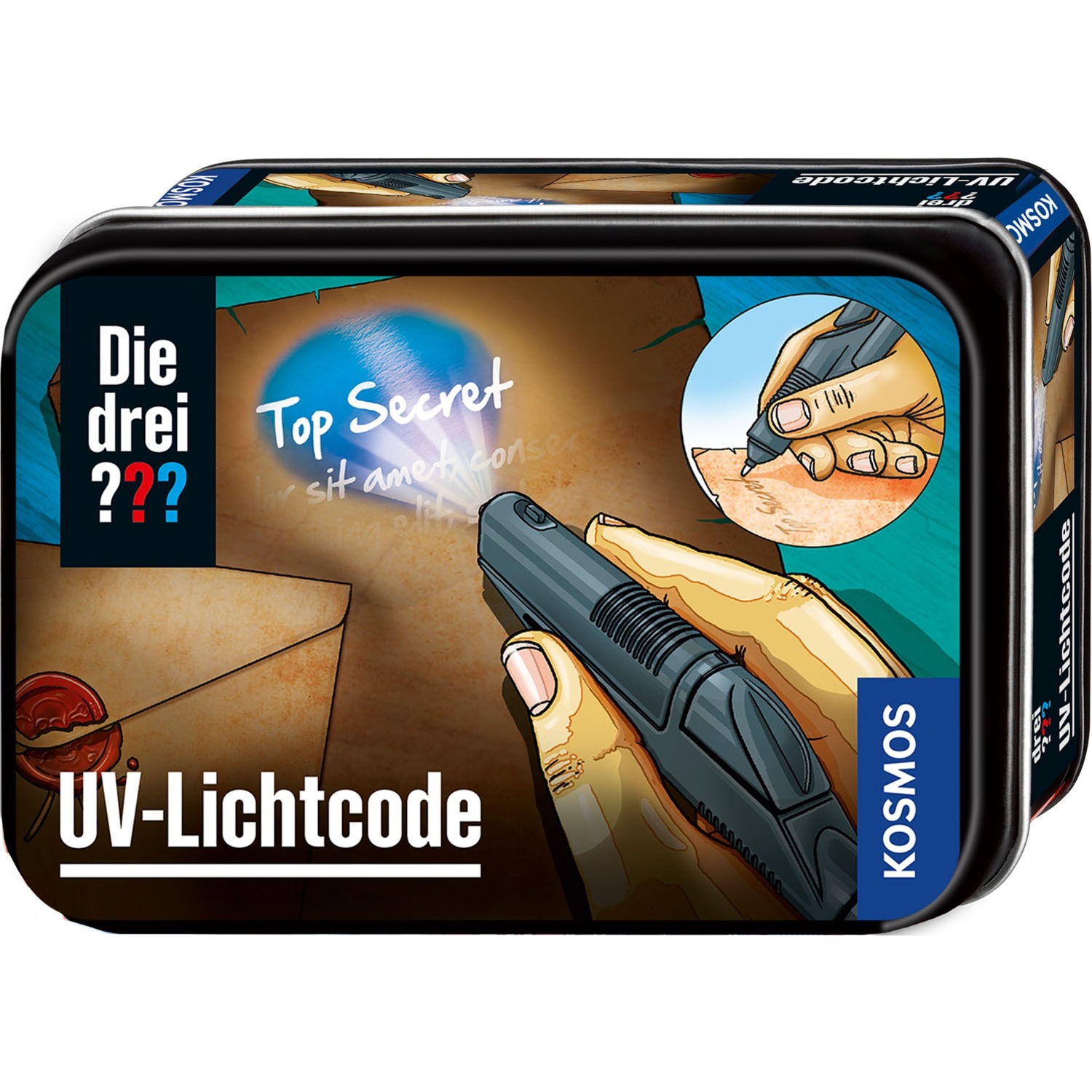Die drei ??? UV-Lichtcode, Detektiv-Sets