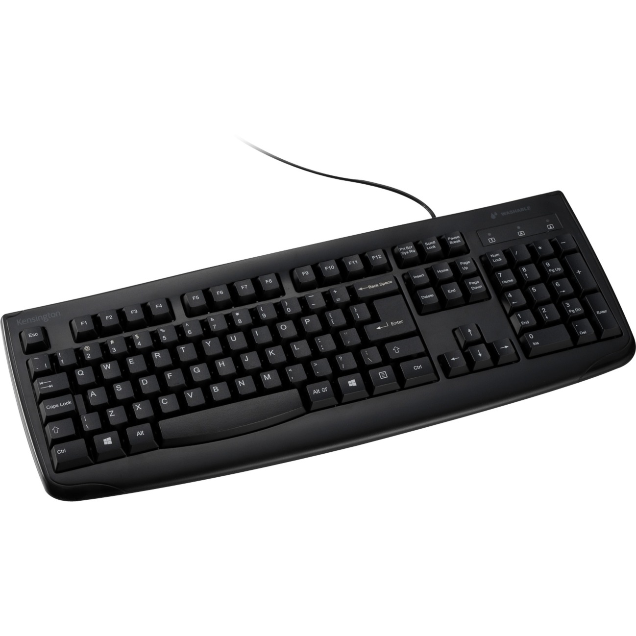 Kensington Pro Fit Abwaschbare USB-Tastatur | 05028252619417 Kensington Pro Fit Abwaschbare USB-Tastatur | 05028252619417