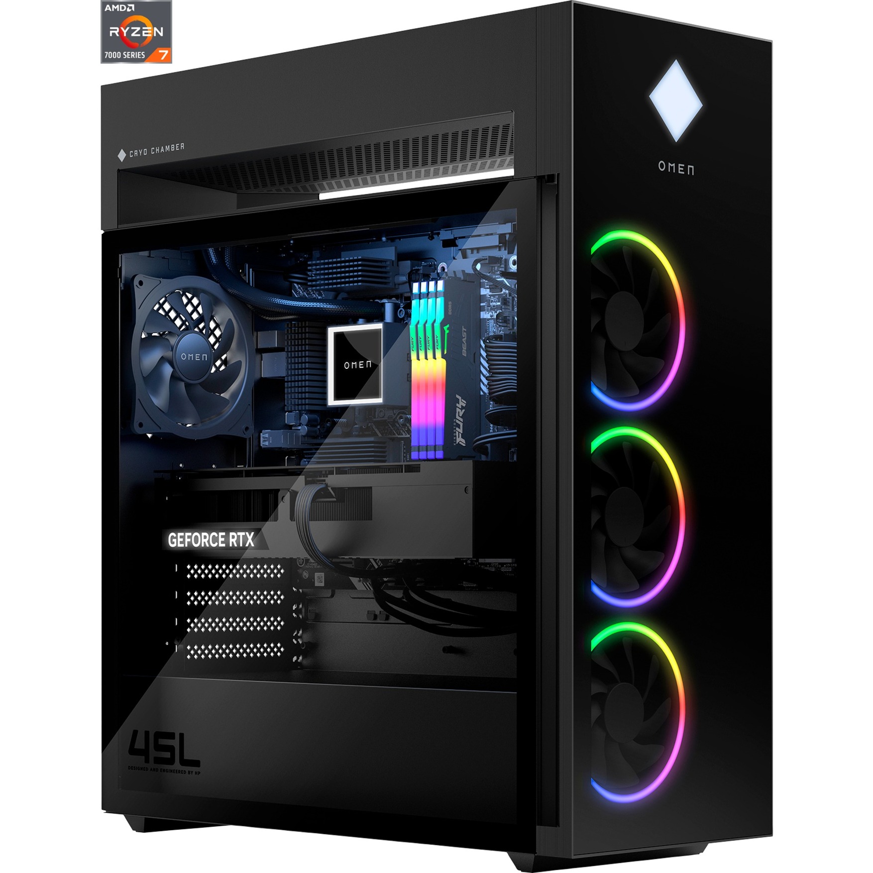 OMEN 45L Gaming Desktop GT22-1204ng, Gaming-PC | 00198122175567 OMEN 45L Gaming Desktop GT22-1204ng, Gaming-PC | 00198122175567