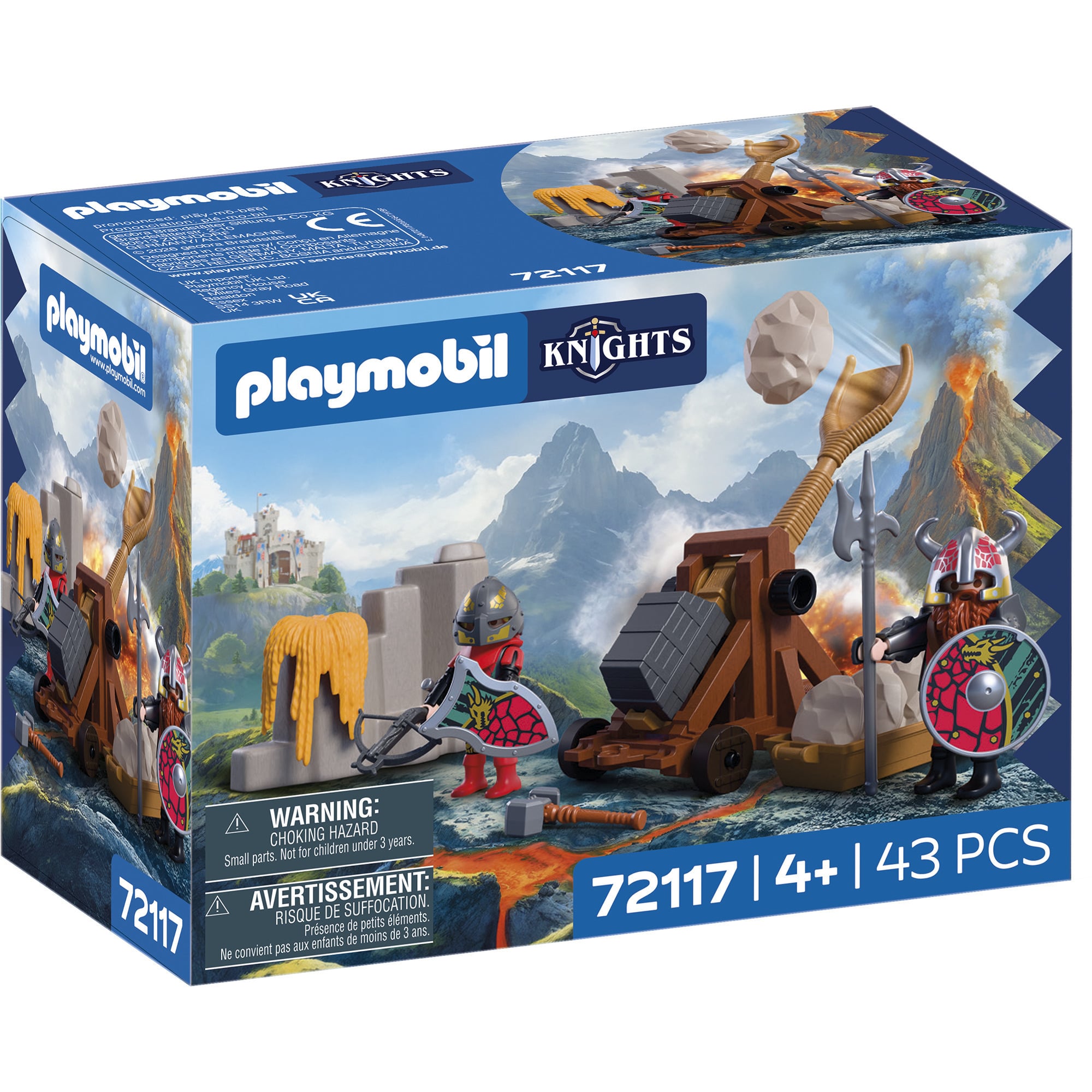 72117 Knights Steinkatapult Drachenritter, Konstruktionsspielzeug