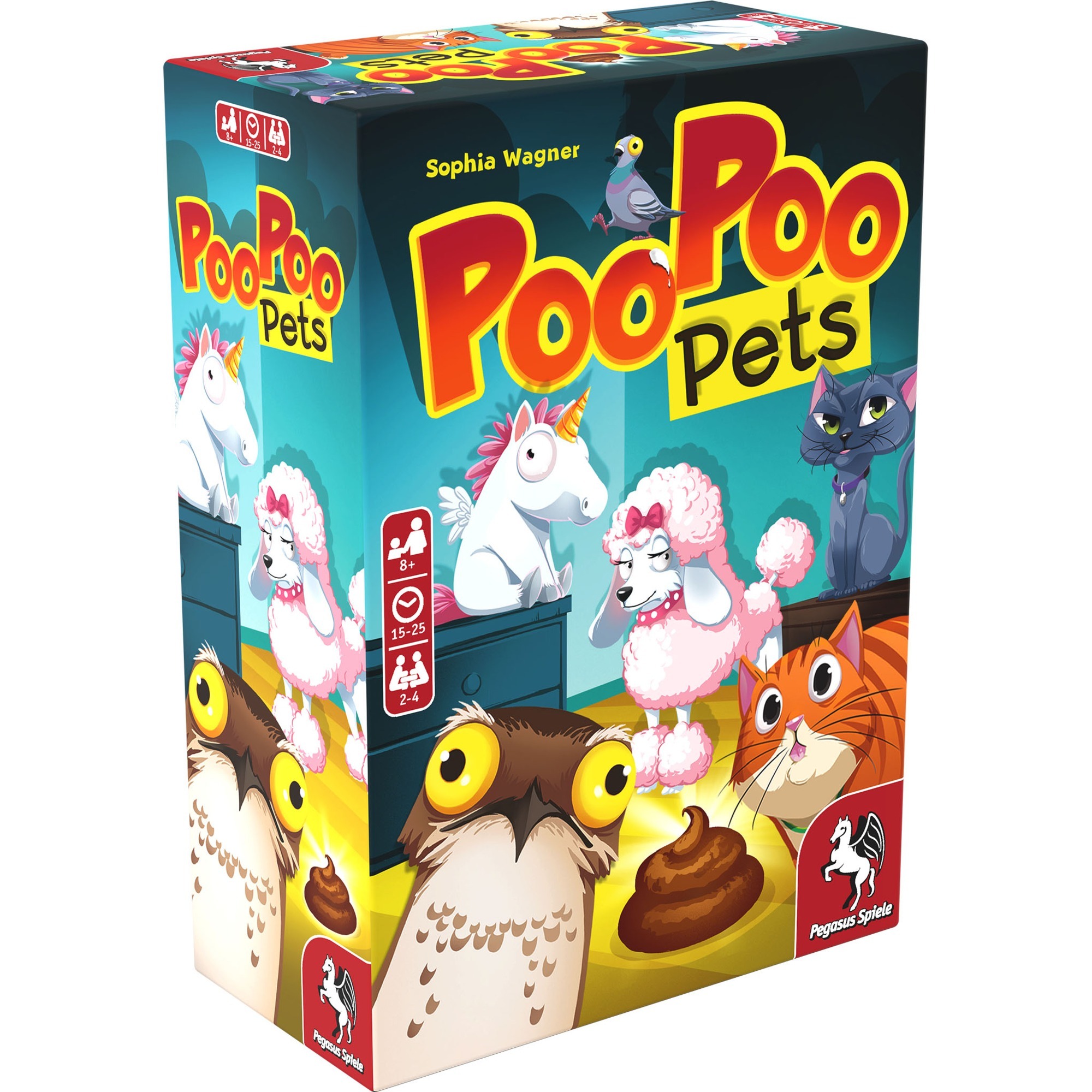 Pegasus Poo Poo Pets, Würfelspiel | 04250231726583 Pegasus Poo Poo Pets, Würfelspiel | 04250231726583