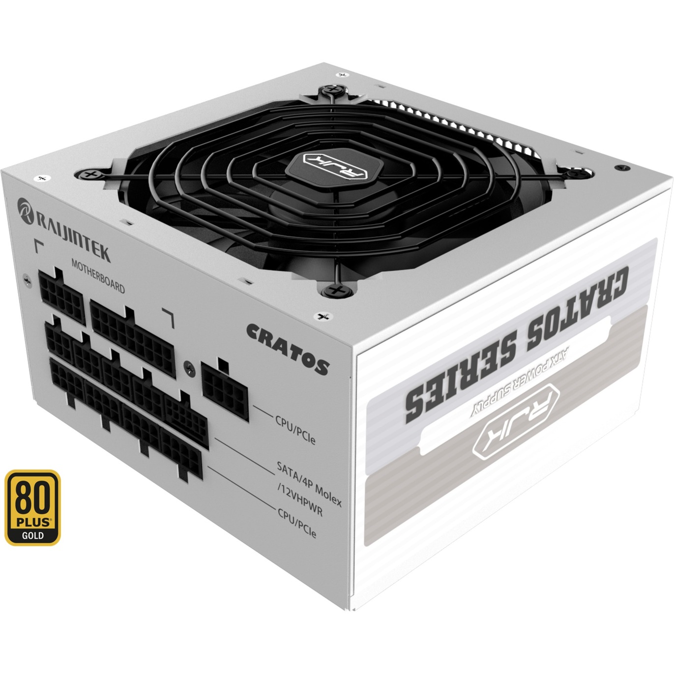 RAIJINTEK CRATOS 1200 WHITE, PC-Netzteil | 04715109924299 RAIJINTEK CRATOS 1200 WHITE, PC-Netzteil | 04715109924299