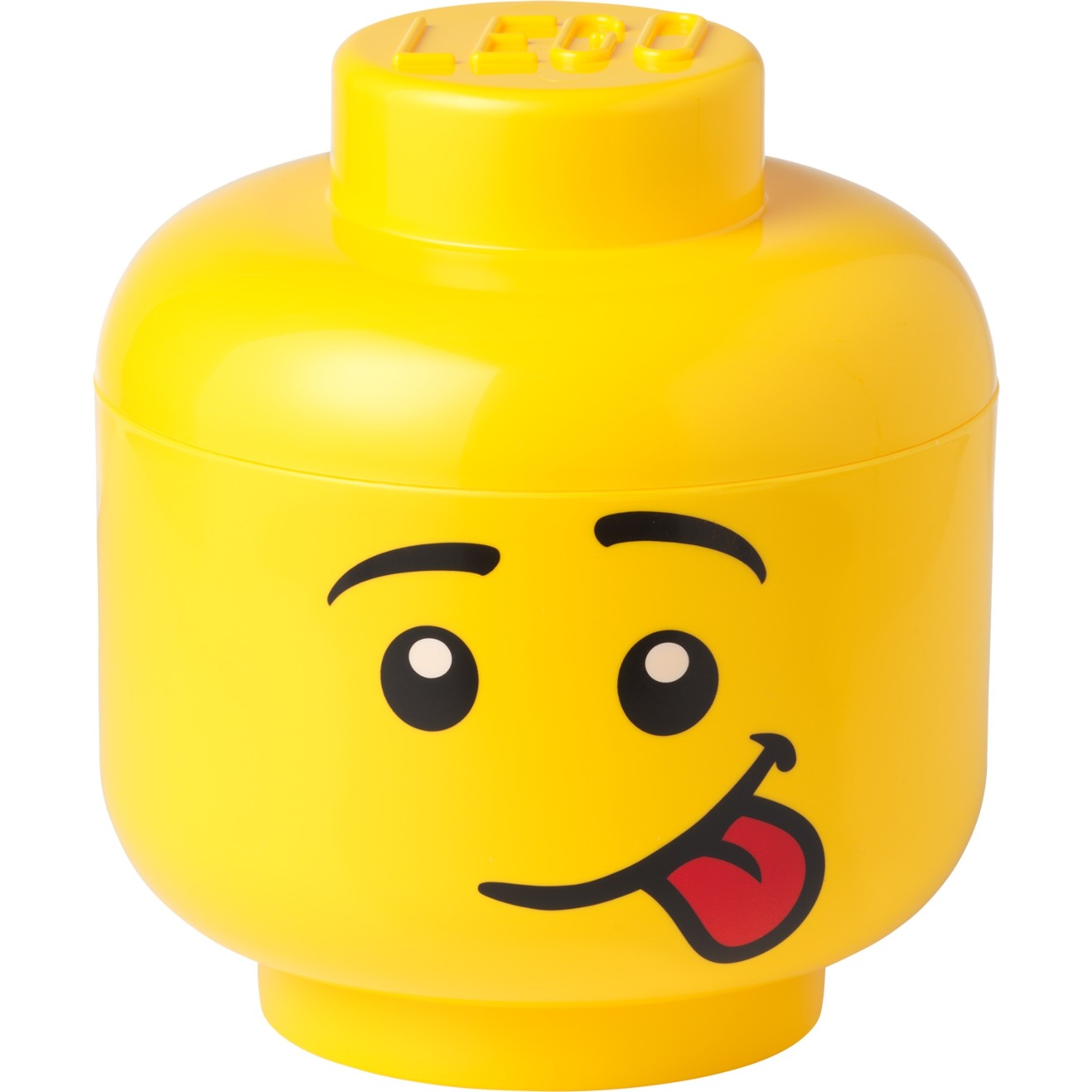 LEGO Storage Head "Silly", groß, Aufbewahrungsbox