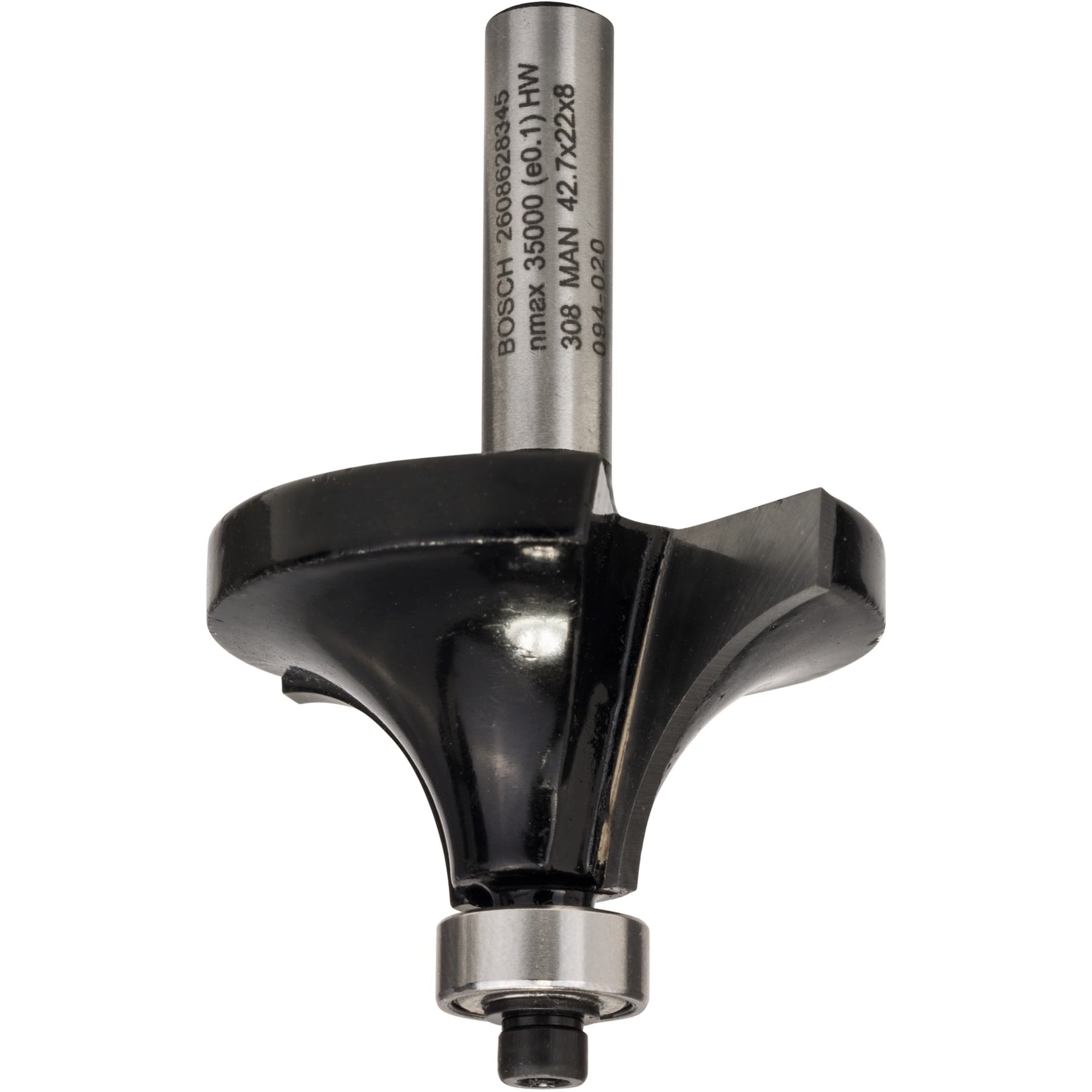 PRO Wood Abrundfräser, Radius 15mm