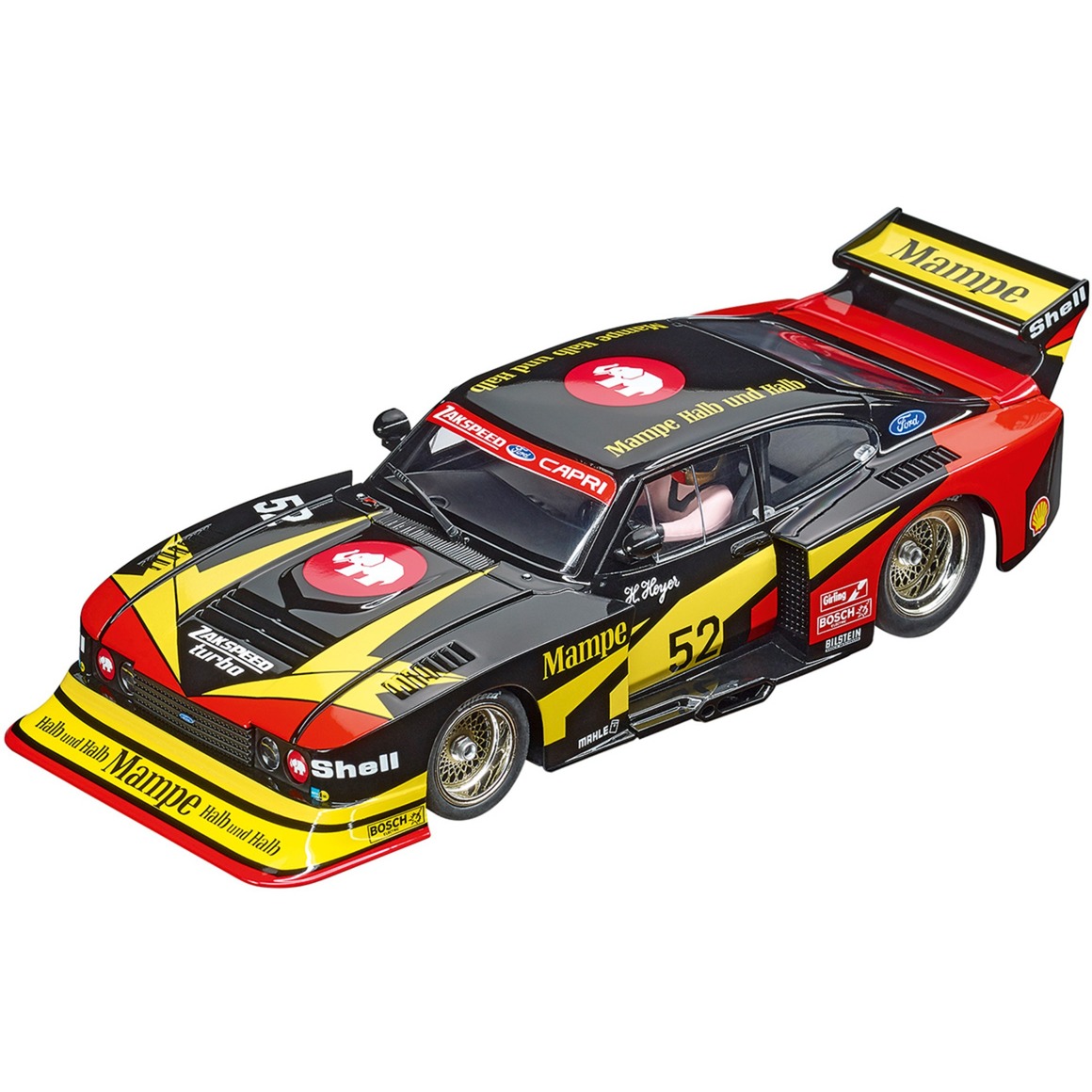 Carrera DIGITAL 124 Ford Capri Zakspeed Turbo „Mampe-Ford-Zakspeed-Team, No.52“, Rennwagen | 04007486238954 Carrera DIGITAL 124 Ford Capri Zakspeed Turbo „Mampe-Ford-Zakspeed-Team, No.52“, Rennwagen | 04007486238954