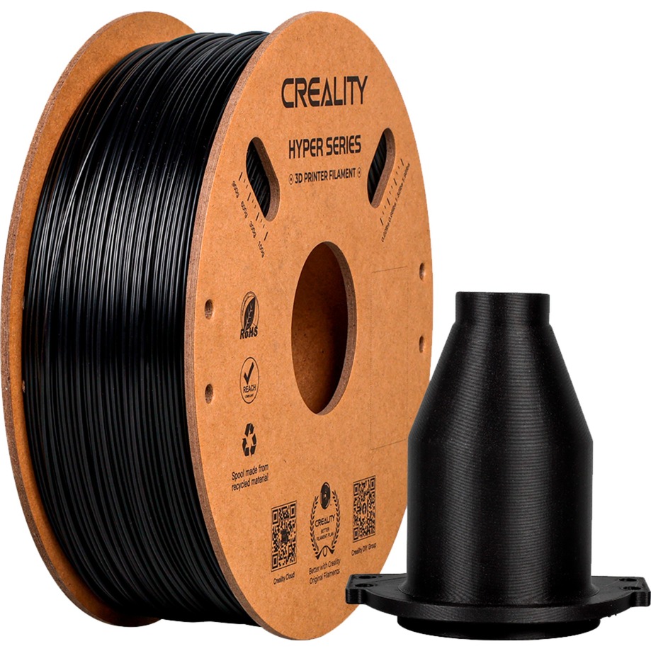 CR-ABS Filament Schwarz, 3D-Filament