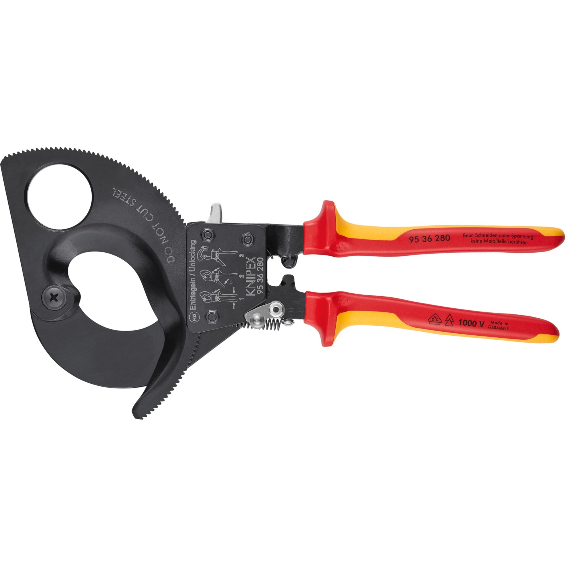 Knipex Kabelschneider 95 36 280, Schneid-Zange | 04003773026891 Knipex Kabelschneider 95 36 280, Schneid-Zange | 04003773026891