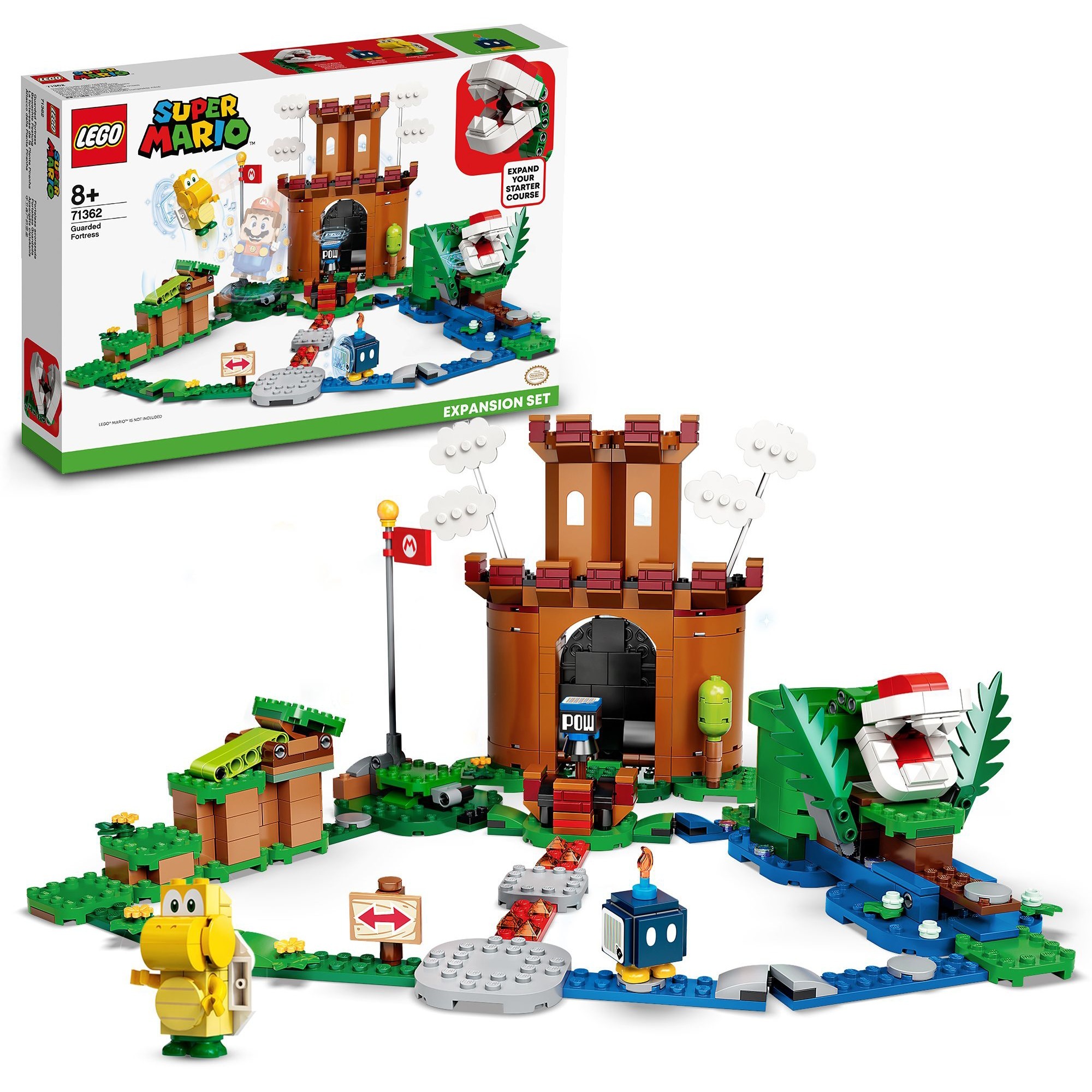 Lego 71362 Super Mario Bewachte Festung, Konstruktionsspielzeug | 05702016618419 Lego 71362 Super Mario Bewachte Festung, Konstruktionsspielzeug | 05702016618419